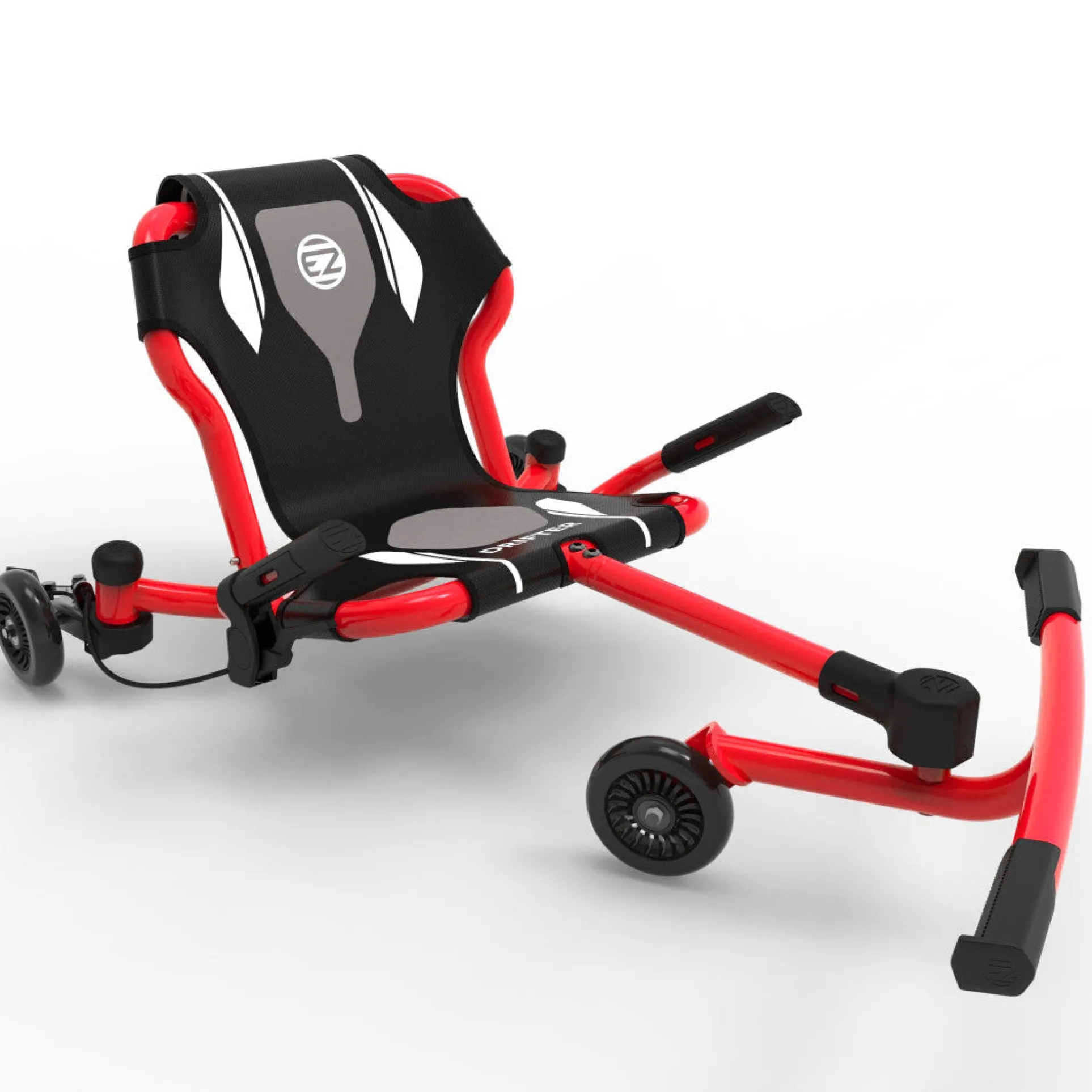 EzyRoller - Drifter X Series - Red Ride-On Scooter, 154lb Capacity, Ages 6+