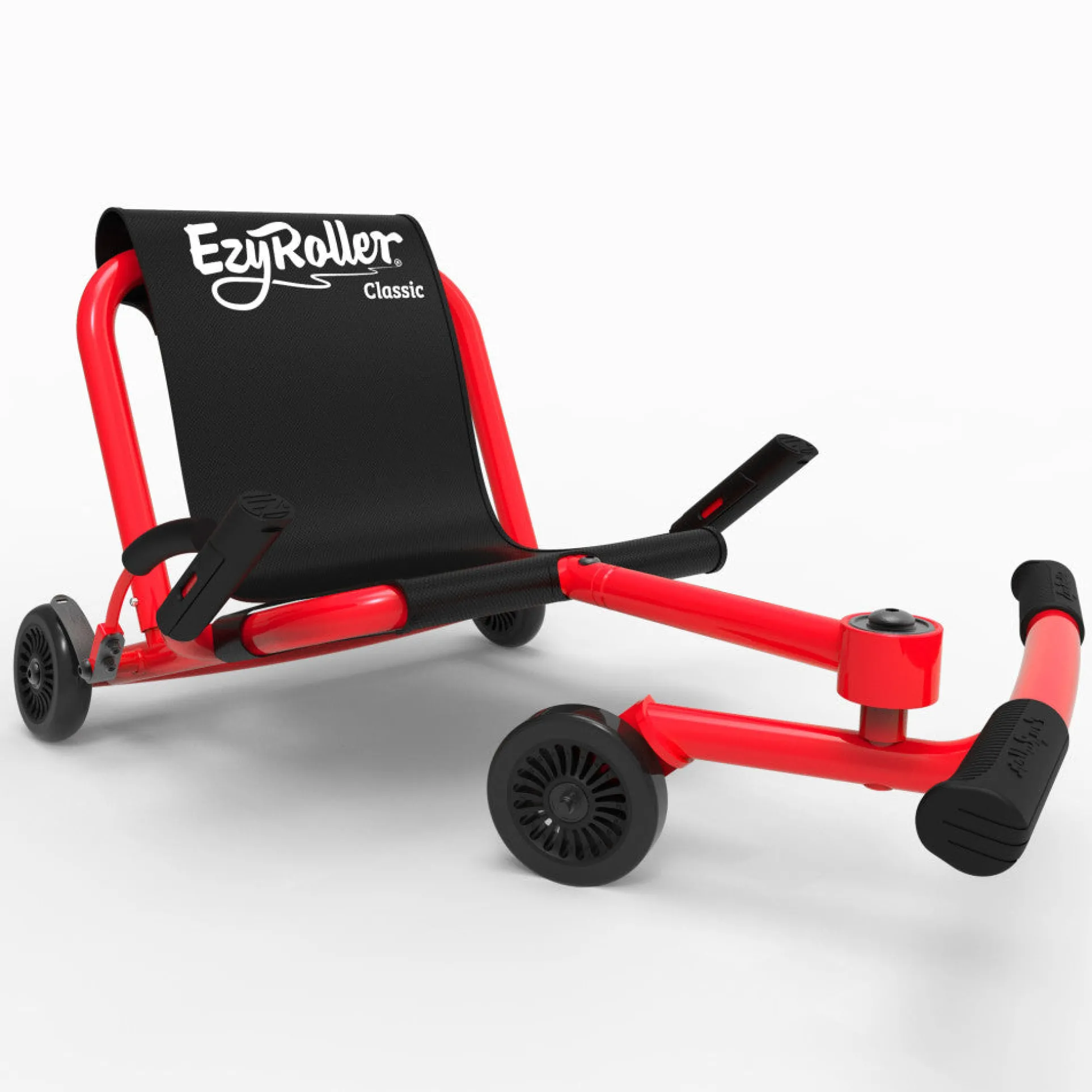 EzyRoller Classic Ride-On Scooter - Red - Extendable Design for Kids Ages 4+