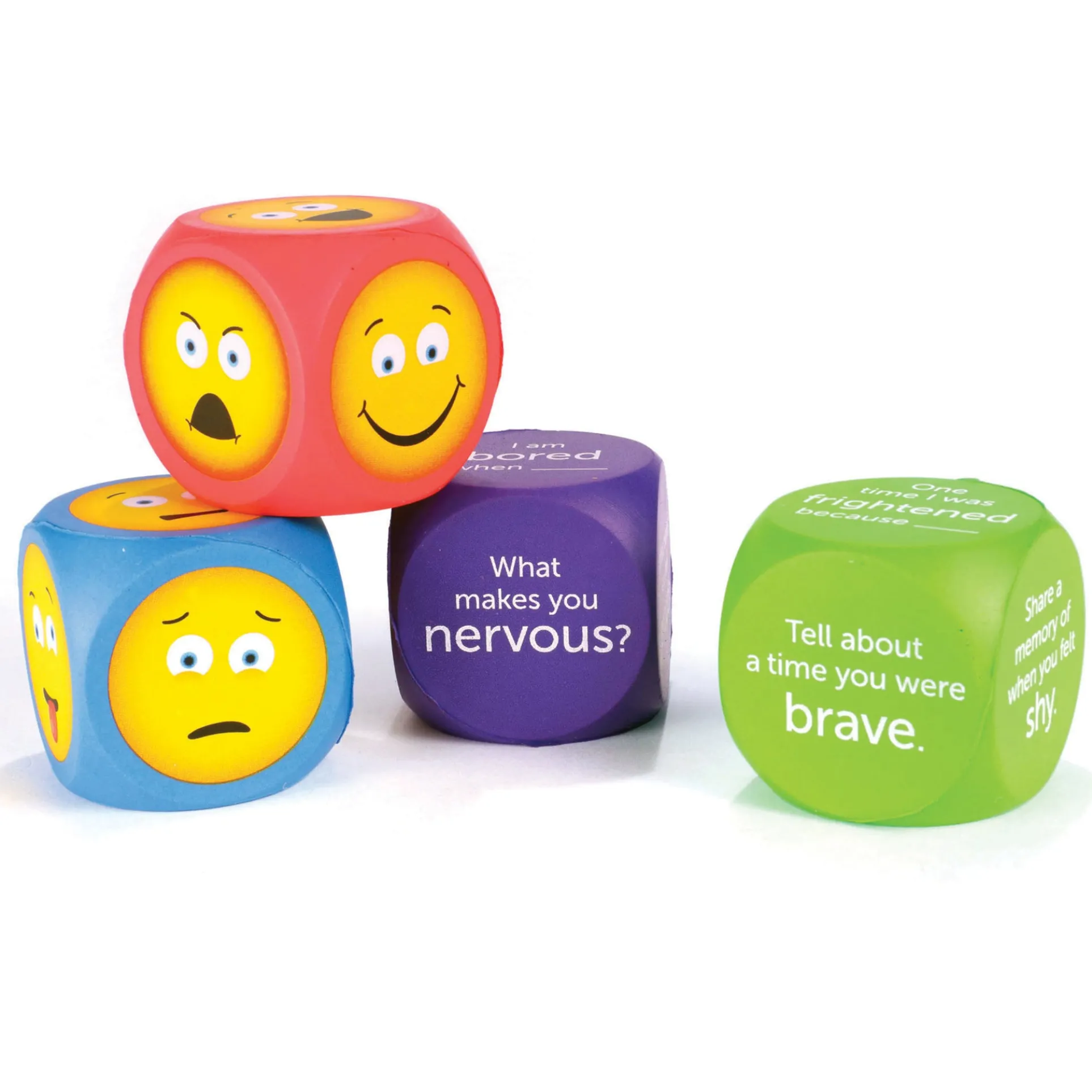 Learning Resources Emotion Exploration Foam Cubes - Interactive Social Learning Toy