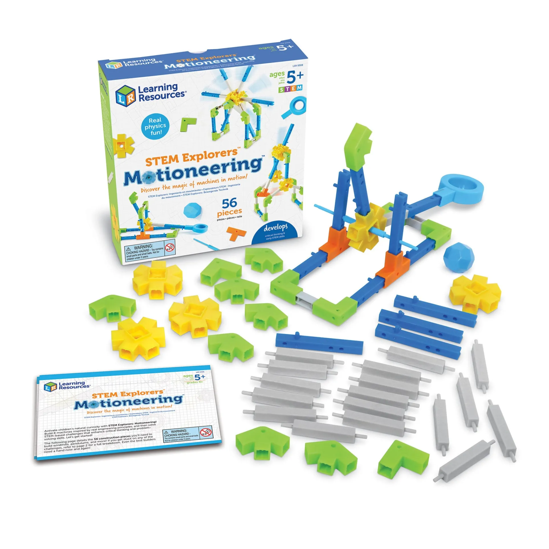 Learning Resources STEM Explorers Motioneering - Build & Learn Kit