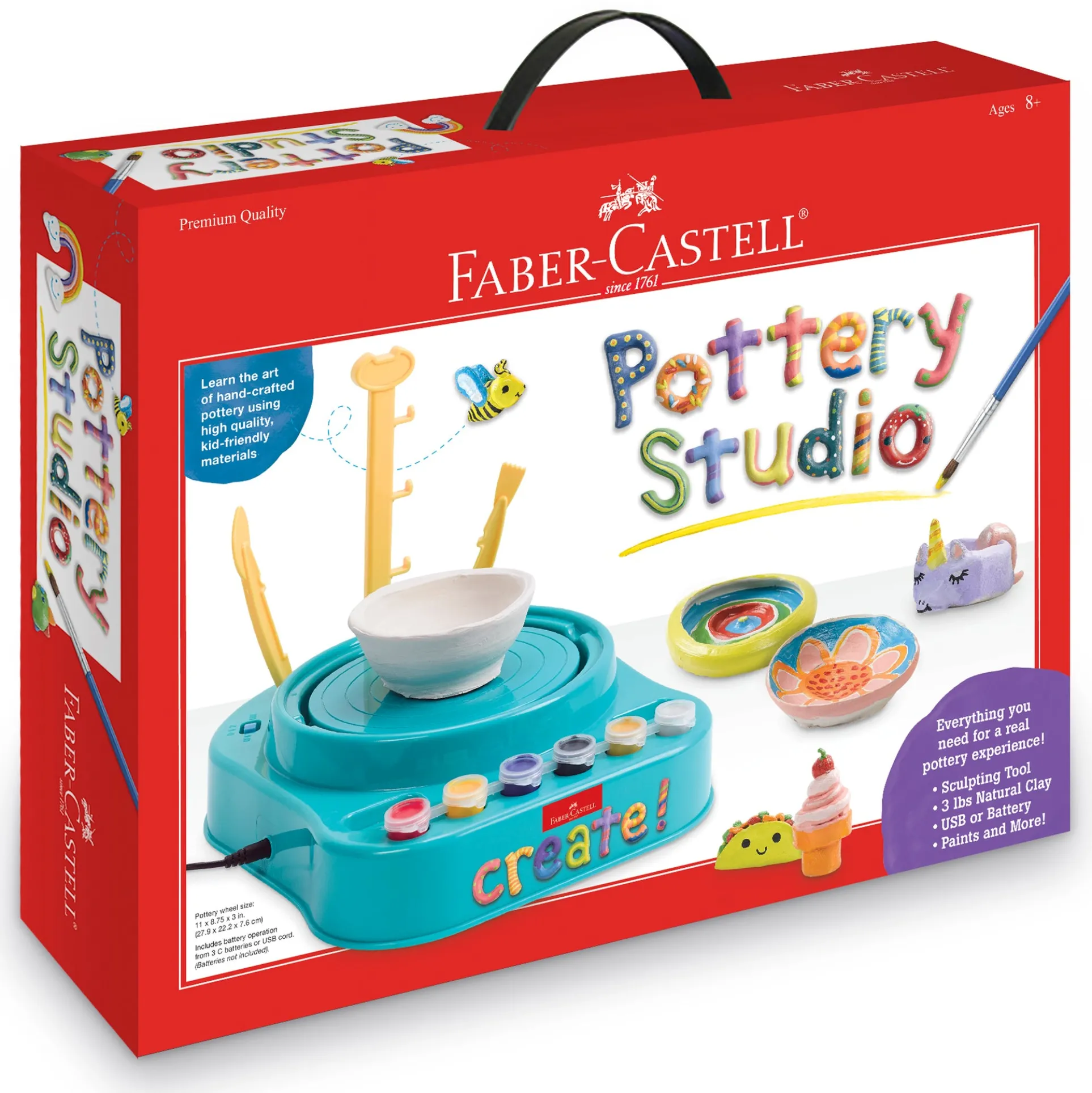 Faber-Castell Complete Pottery Studio Craft Kit