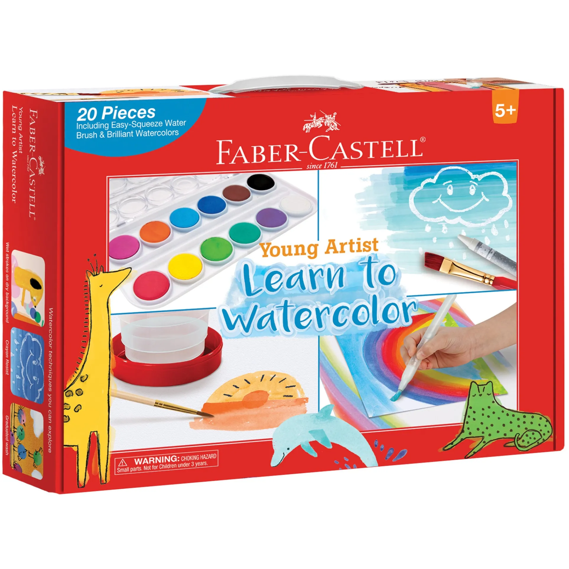 Faber-Castell Young Artist Learn to Watercolor Complete Set