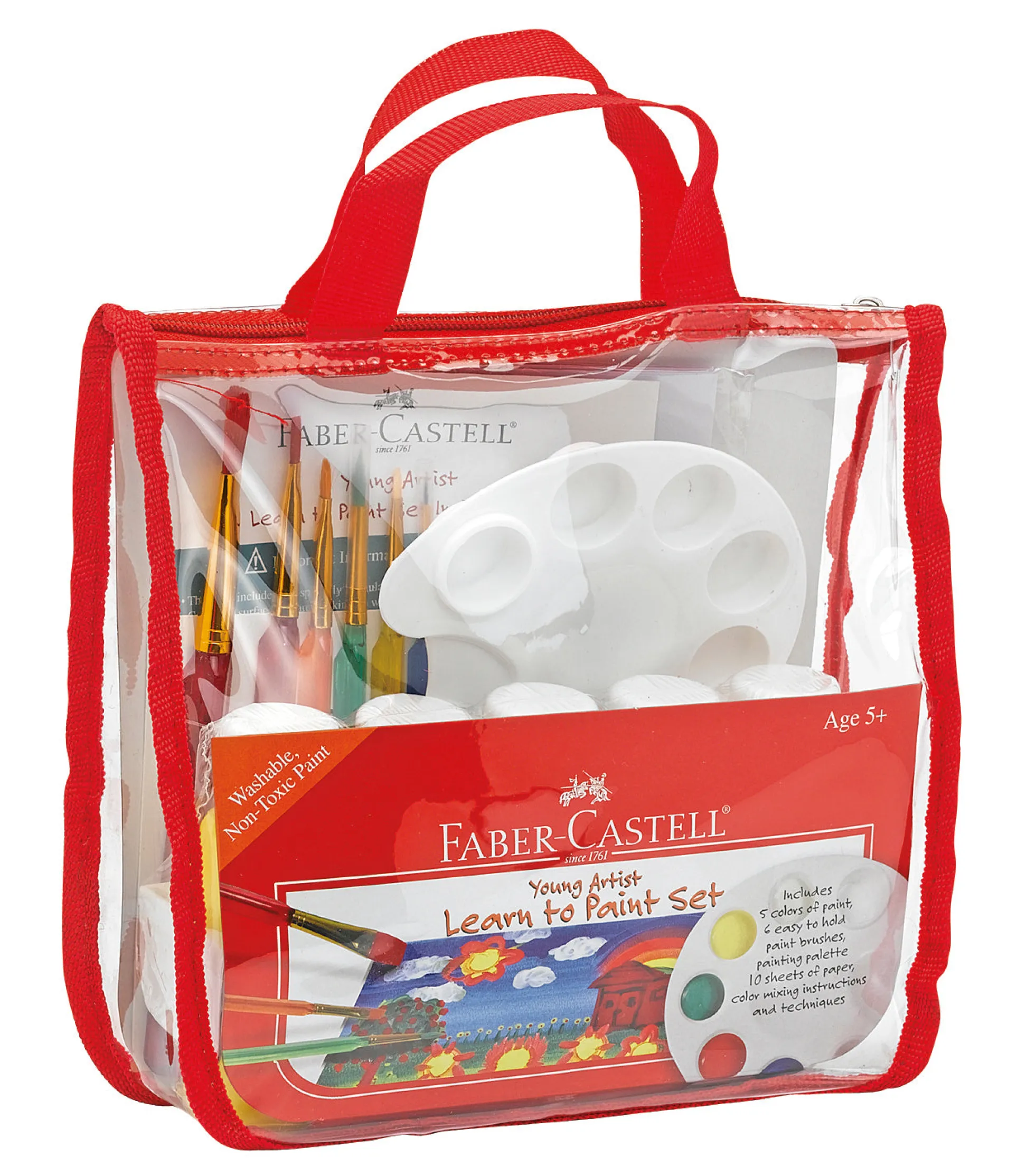 Faber-Castell Young Artist Learn to Paint Set - Complete Kit