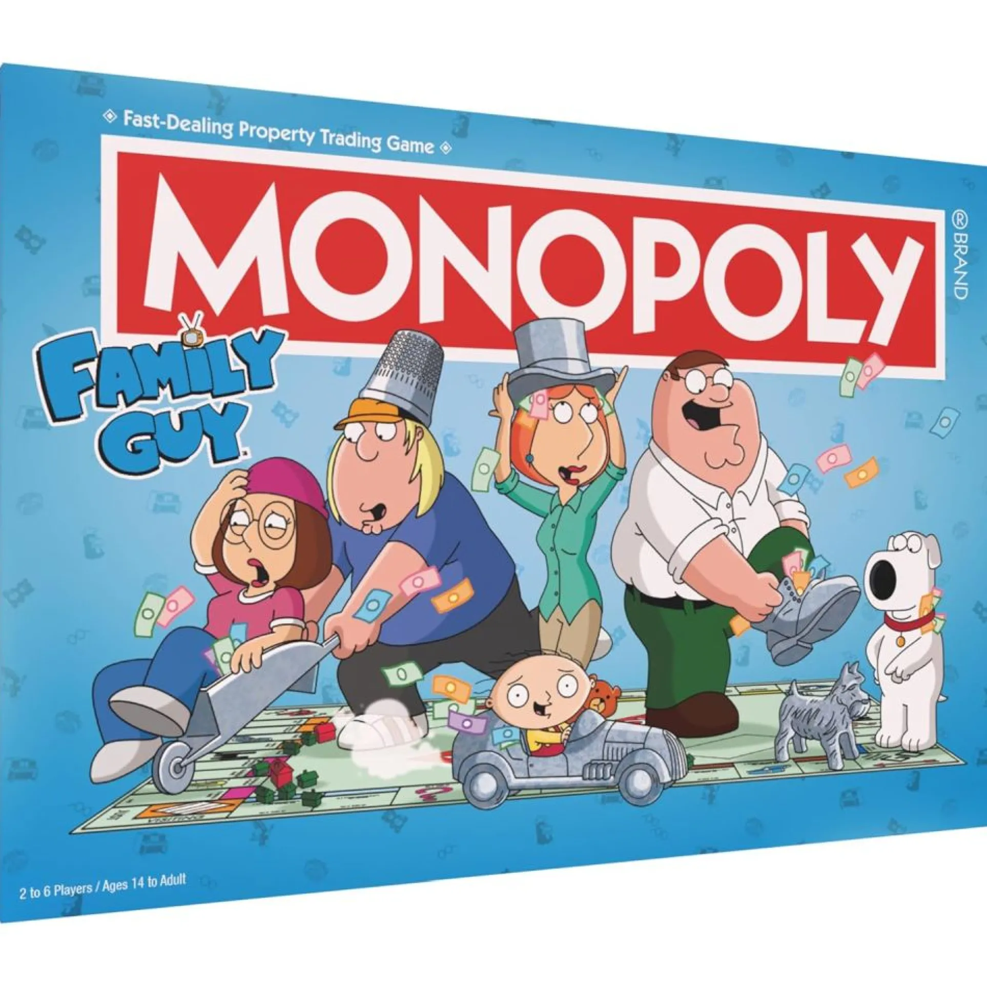 Family Guy Monopoly Board Game - Quahog Edition