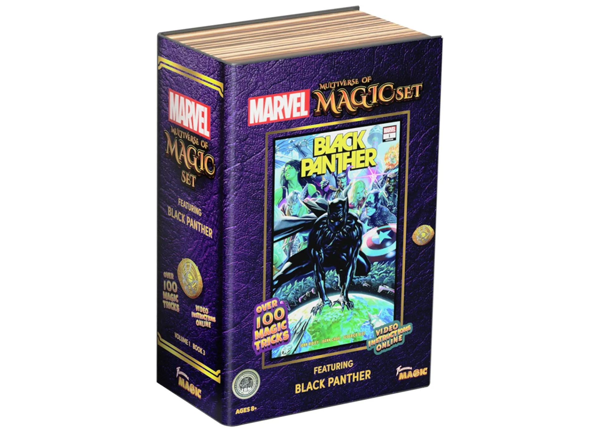 Fantasma Marvel Magic Comic Book Set Black Panther, Over 100 Tricks