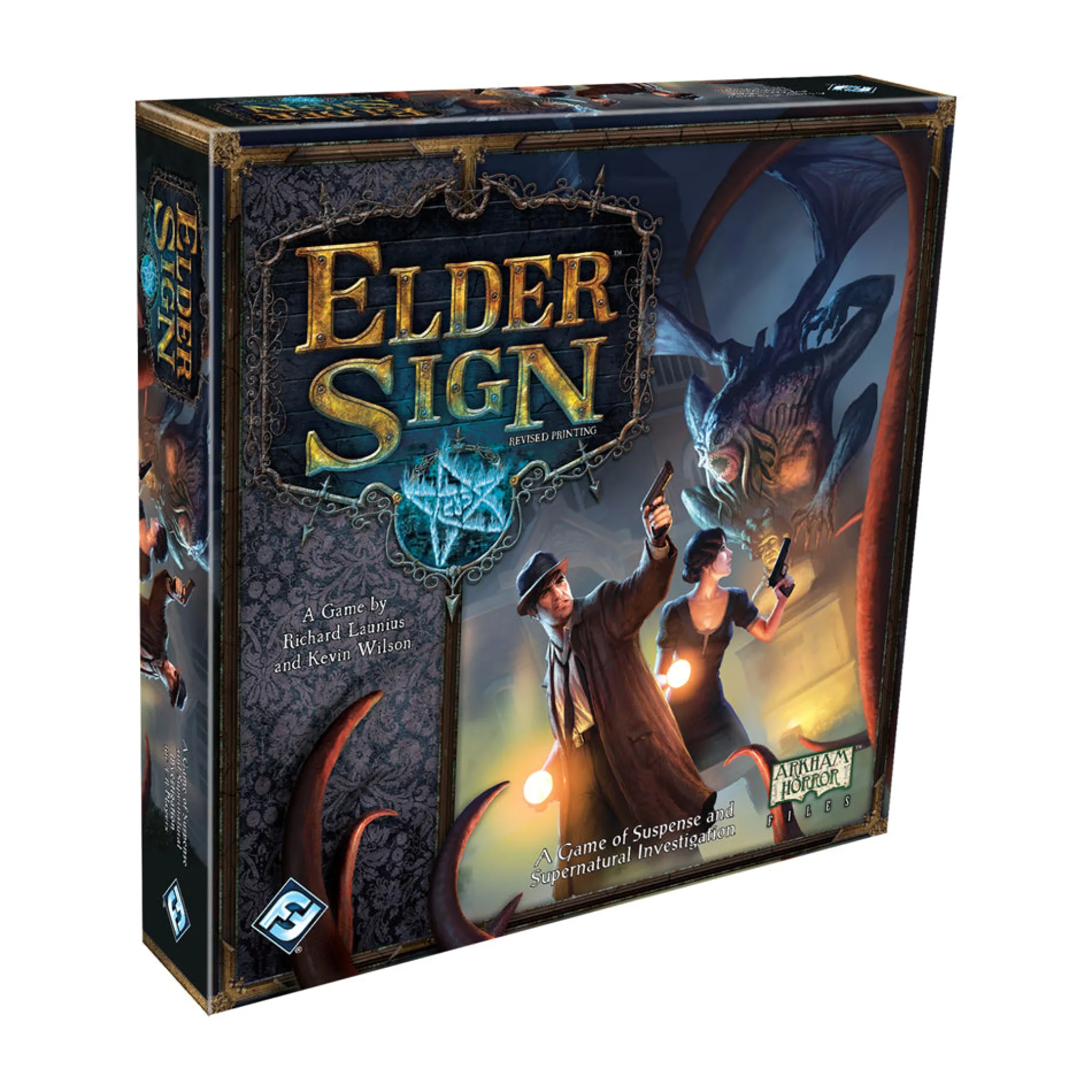 Fantasy Flight Games Elder Sign Revised Edition - Cooperative Dice Game
