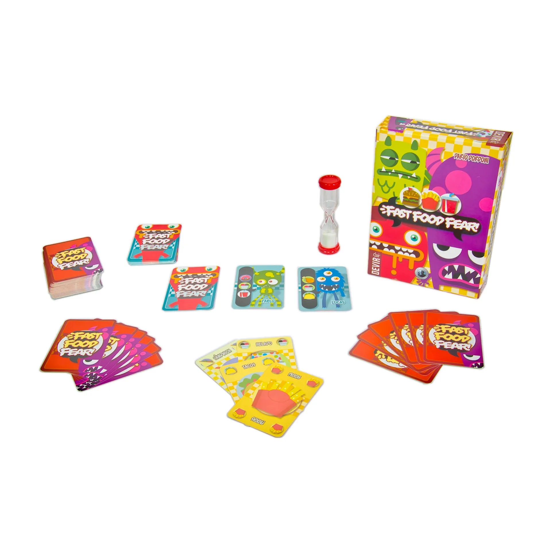 Fast Food Fear! Monster Time-Pressure Board Game