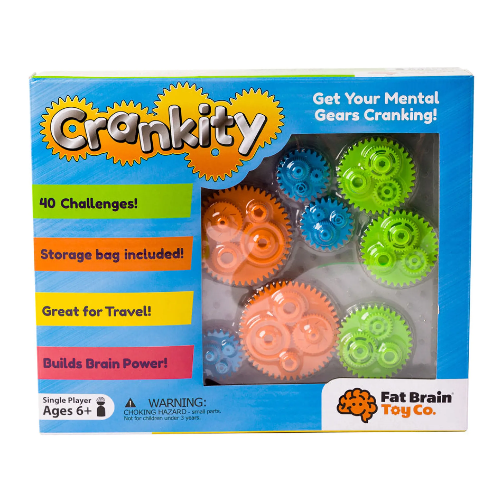 Fat Brain Toy Co. Crankity Brain-Teasing Puzzle Game