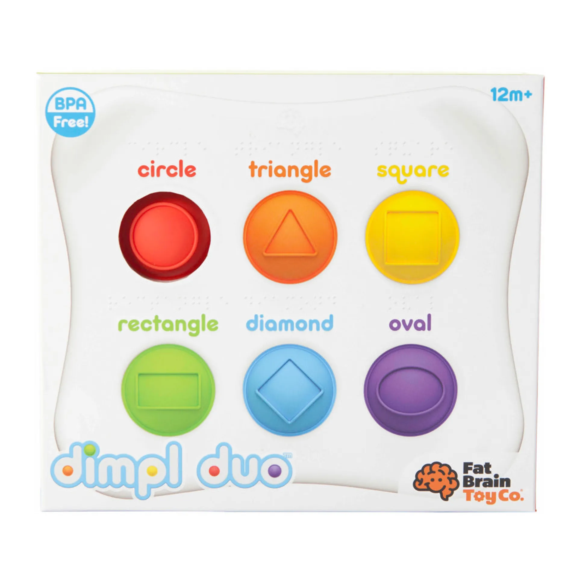 Fat Brain Toy Co. Dimpl Duo ‚Äì Sensory Developmental Toy