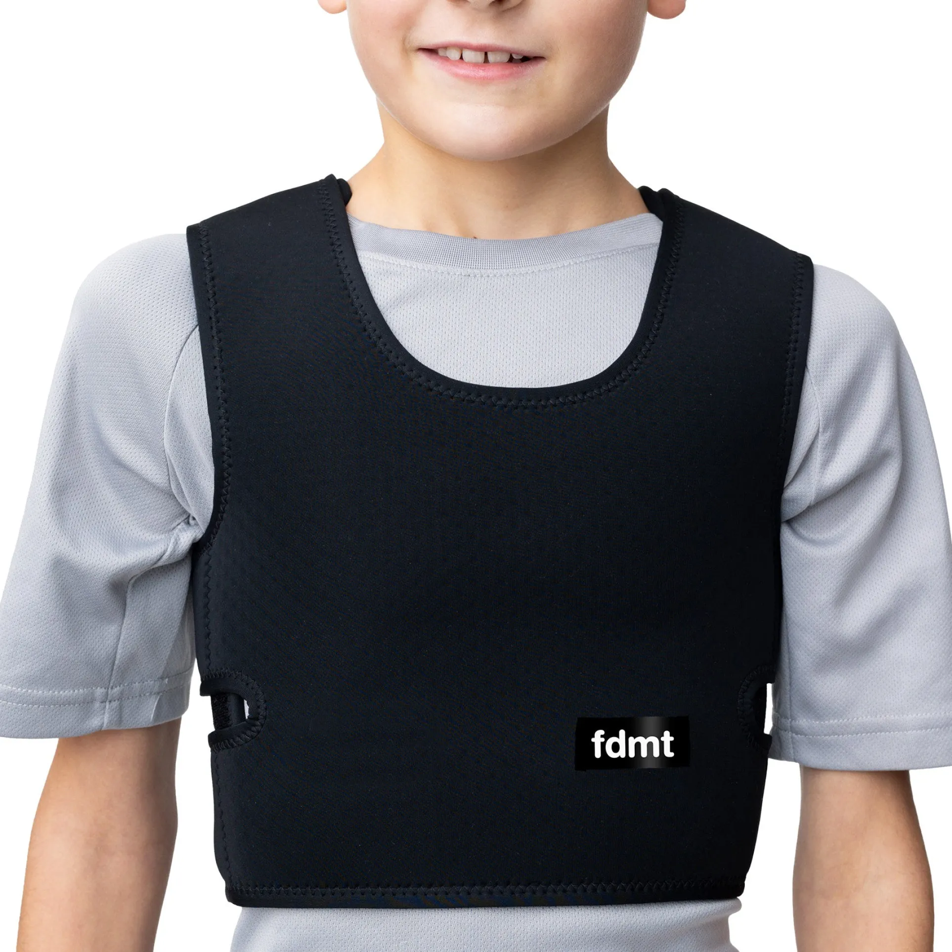 fdmt Soothing Embrace Deep Pressure Vest - Small - Black
