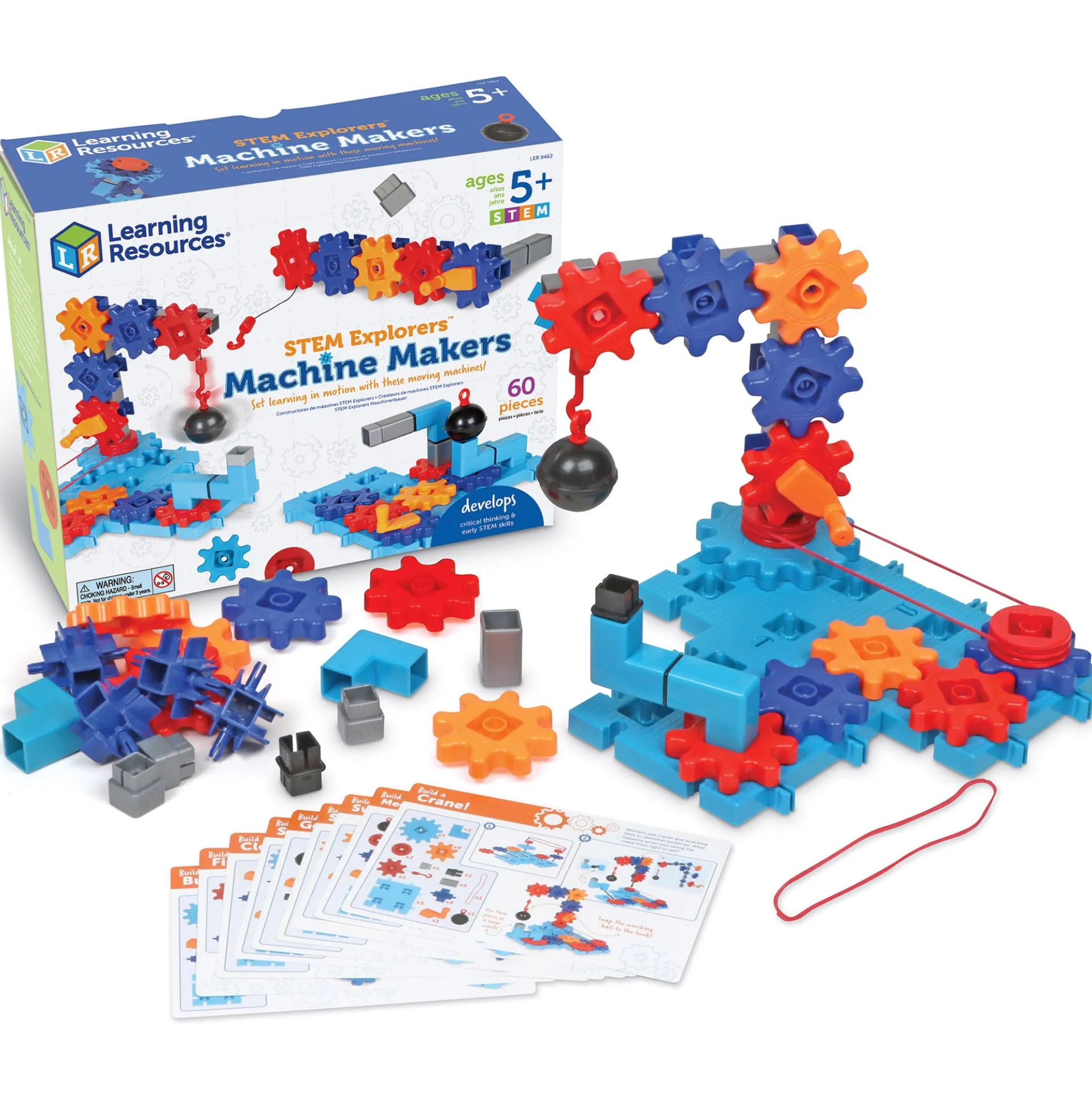 Learning Resources STEM Explorers Machine Makers - Engineering Playset