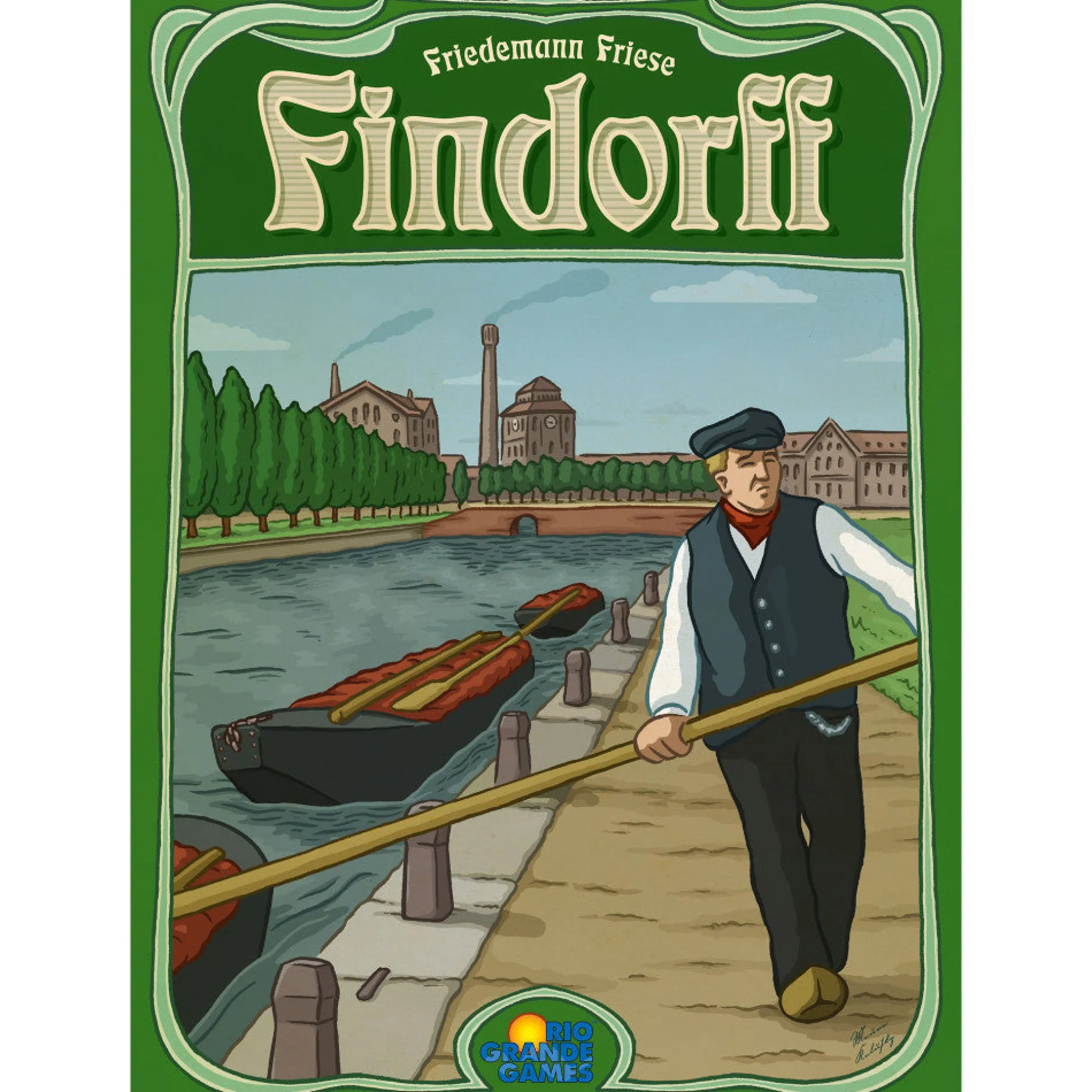 Findorff City Building Strategy Game by Rio Grande Games