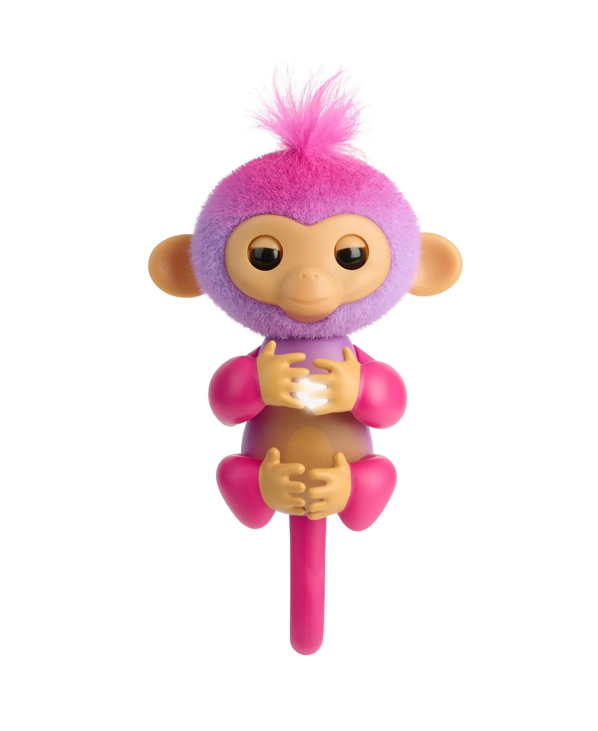 Fingerlings Charli Interactive Baby Monkey - Pink, 70+ Sounds & Reactions
