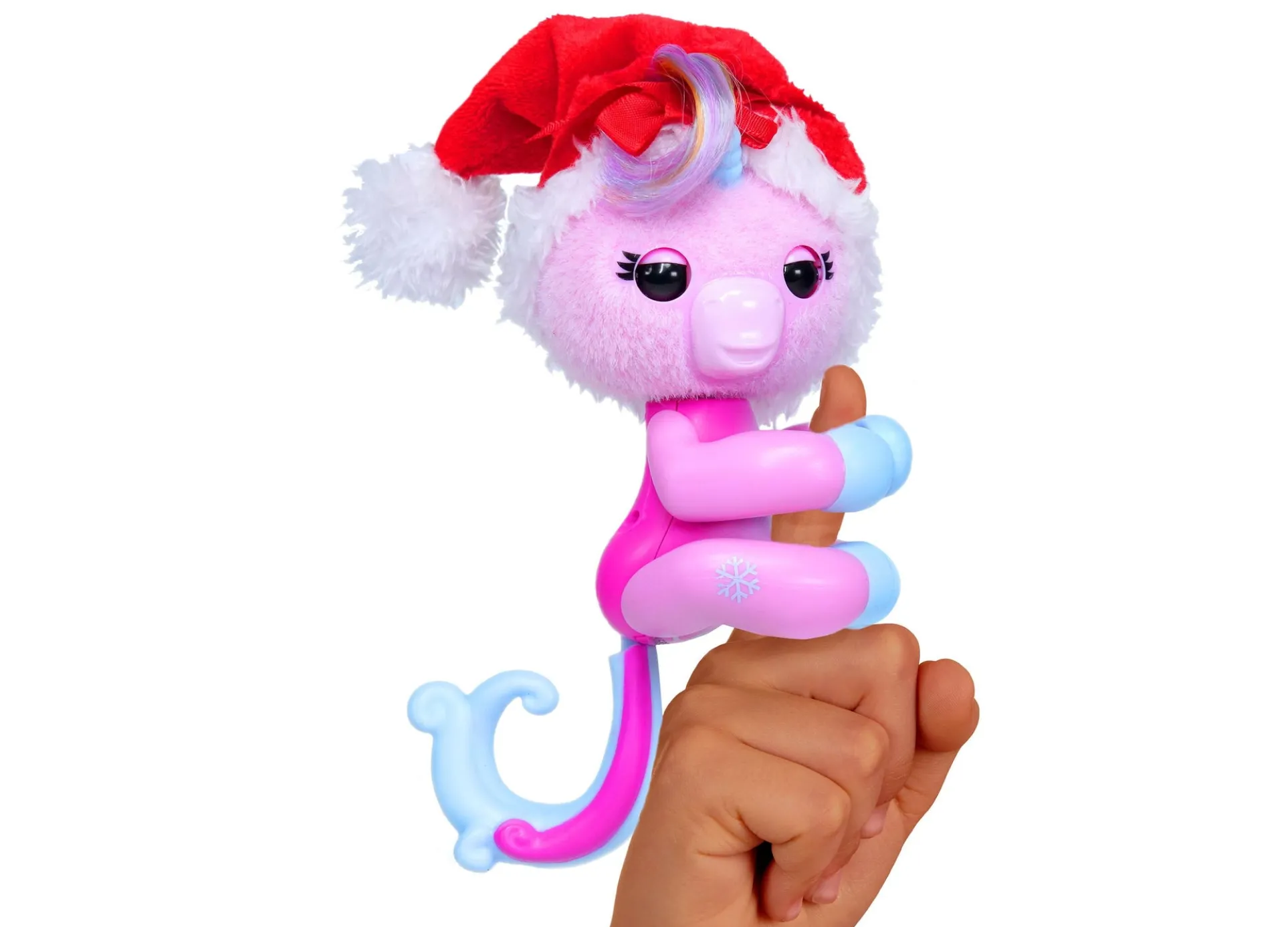 Fingerlings Unicorn Xmas Hat Interactive Toy