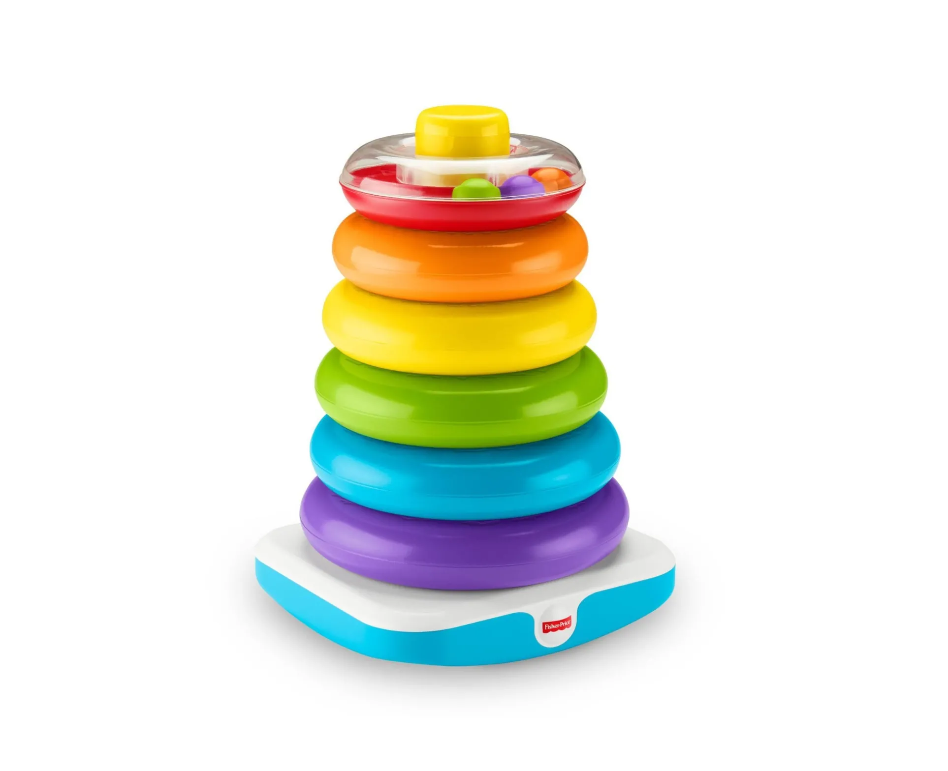 Fisher-Price Giant Rock-a-Stack Colorful Ring Stacking Toy for Toddlers