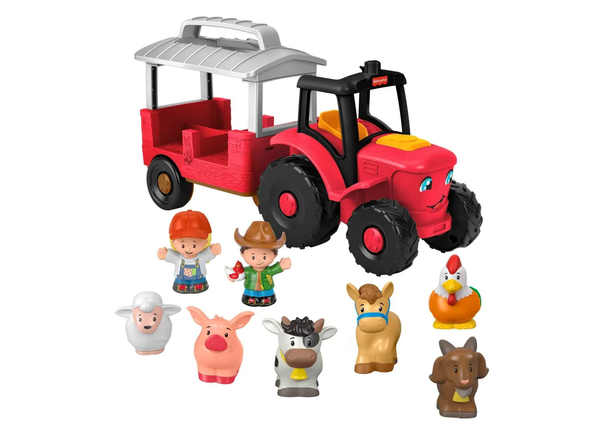 Fisher-Price Little People Caring for Animals Tractor Playset