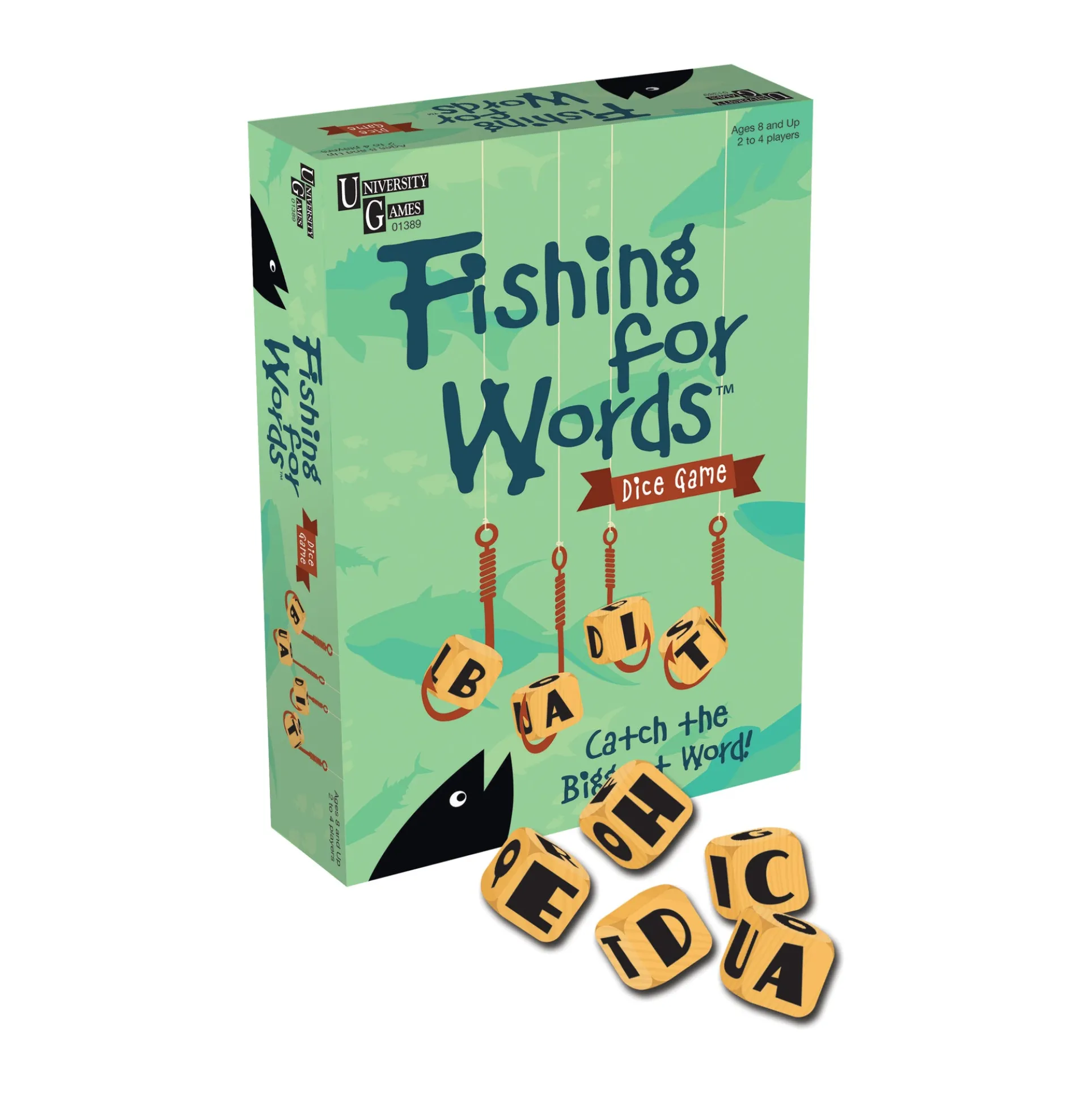 Fishing for Words - Dynamic Word Crafting Dice Game