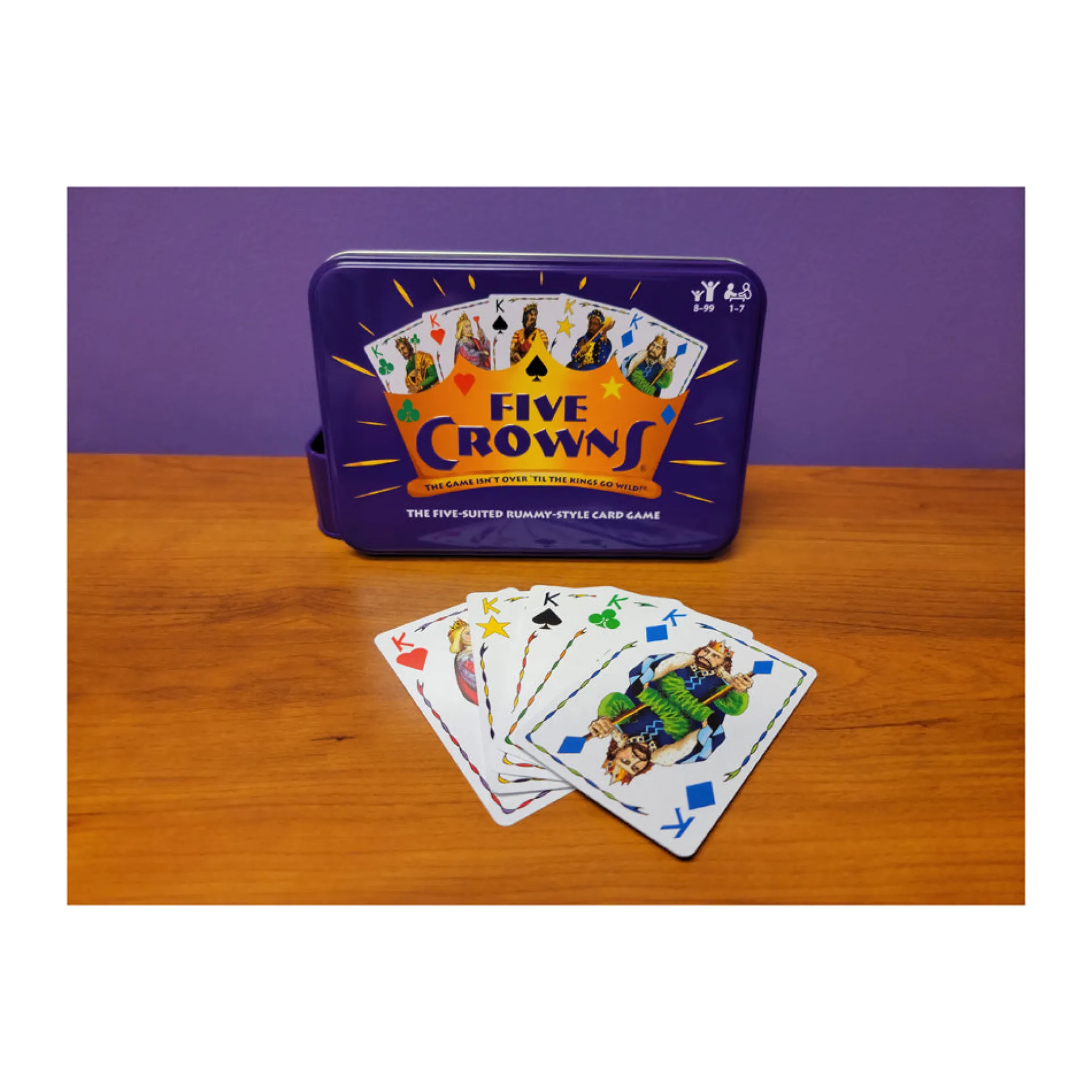 Five Crowns Card Game - Award-Winning Five-Suited Rummy-Style Game