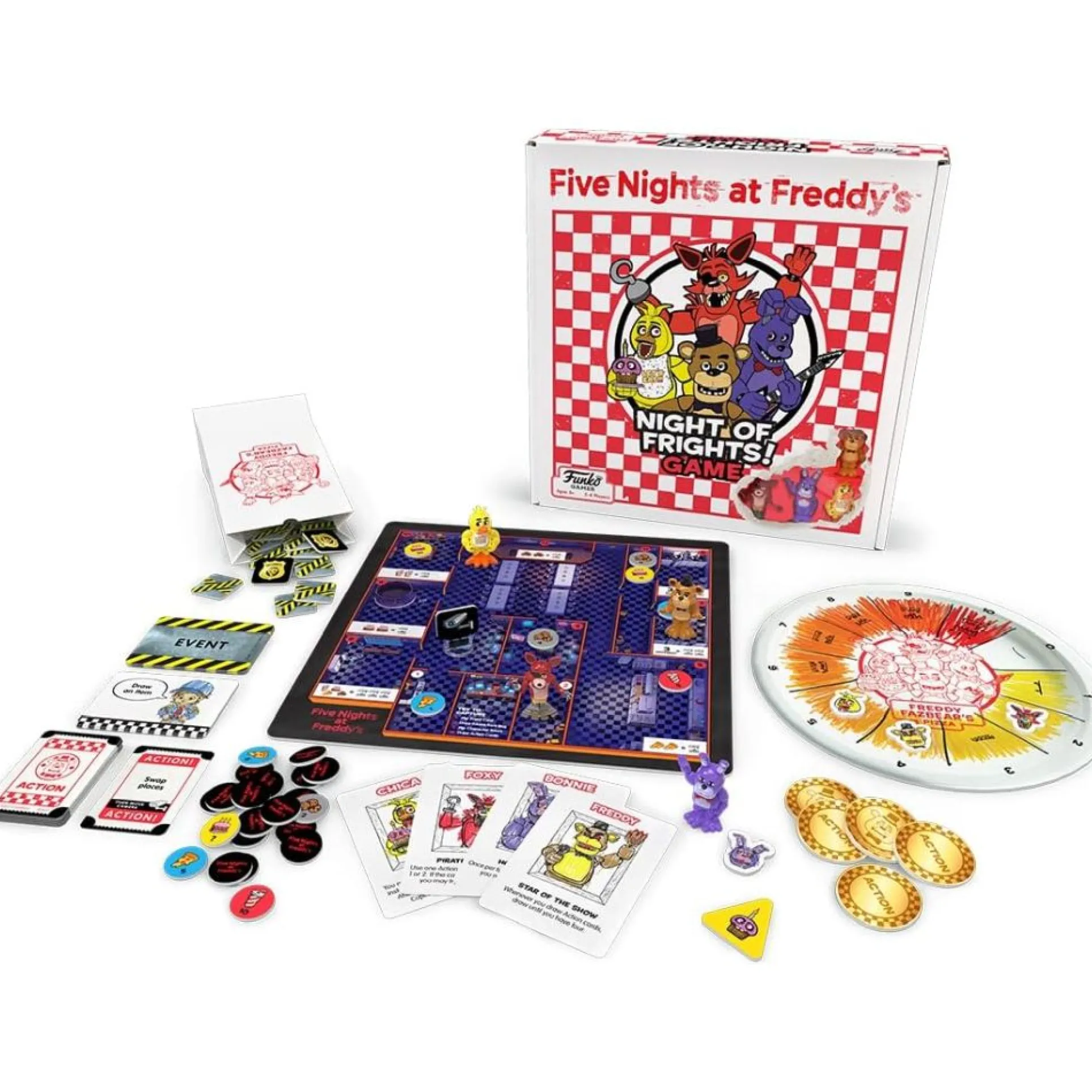 Five Nights at Freddy's Nights of Fright Strategy Board Game