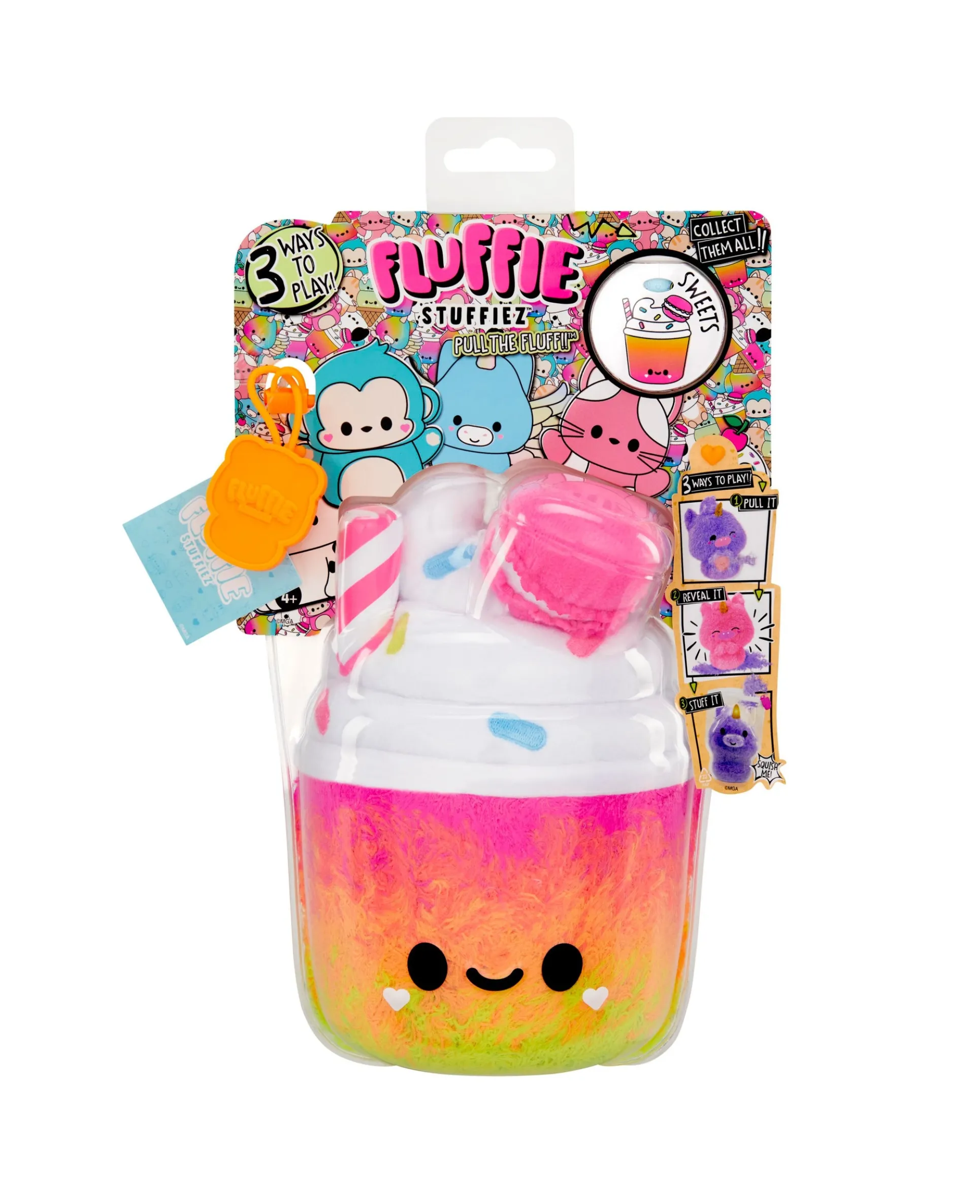 Fluffie Stuffiez Interactive Small Plush Freak Shake Toy