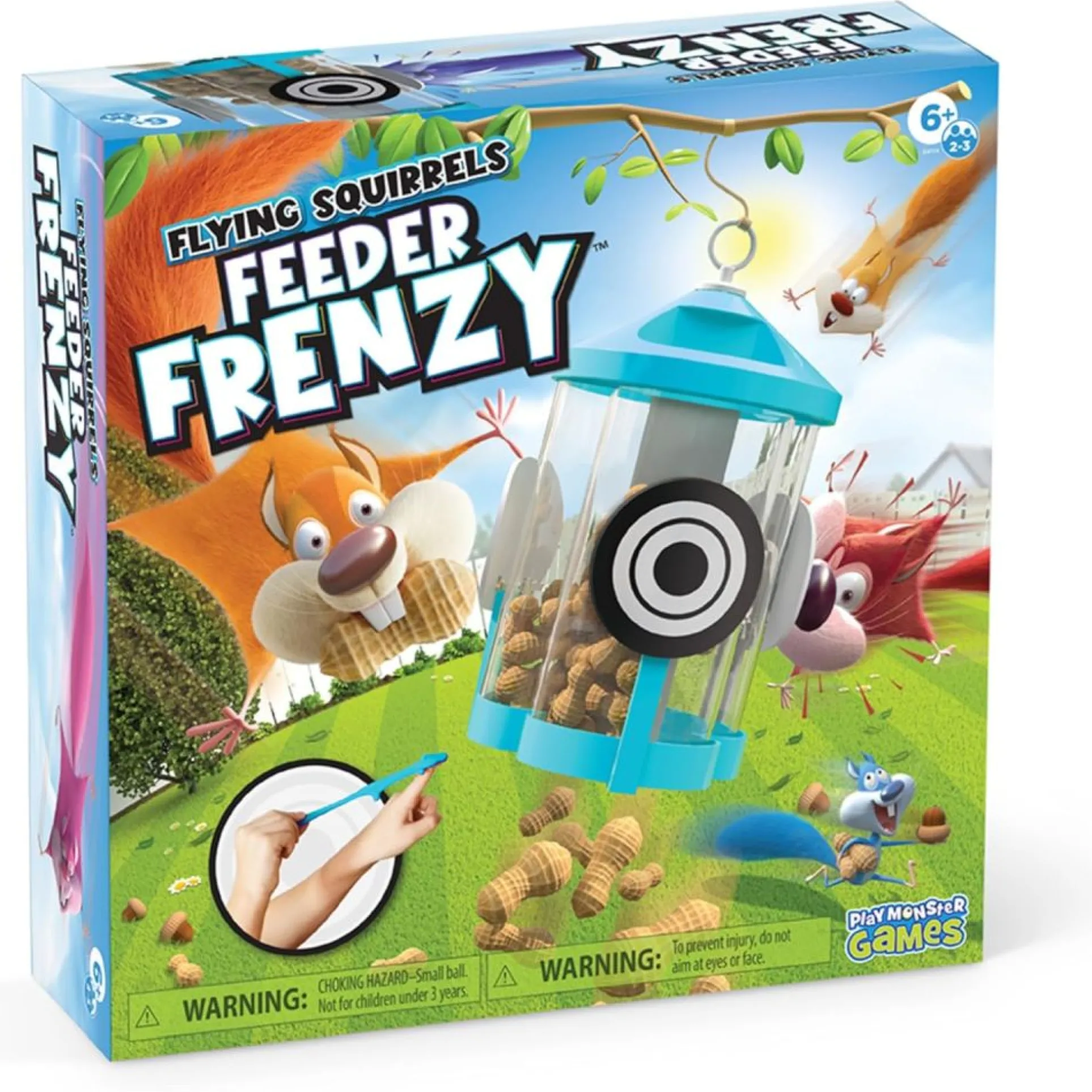 Flying Squirrels Feeder Frenzy Family Board Game