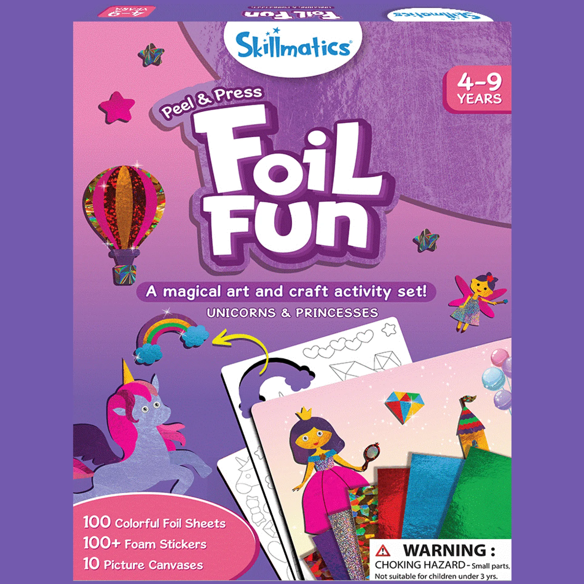 Foil Fun Unicorn & Princess Creative Foil Art Kit