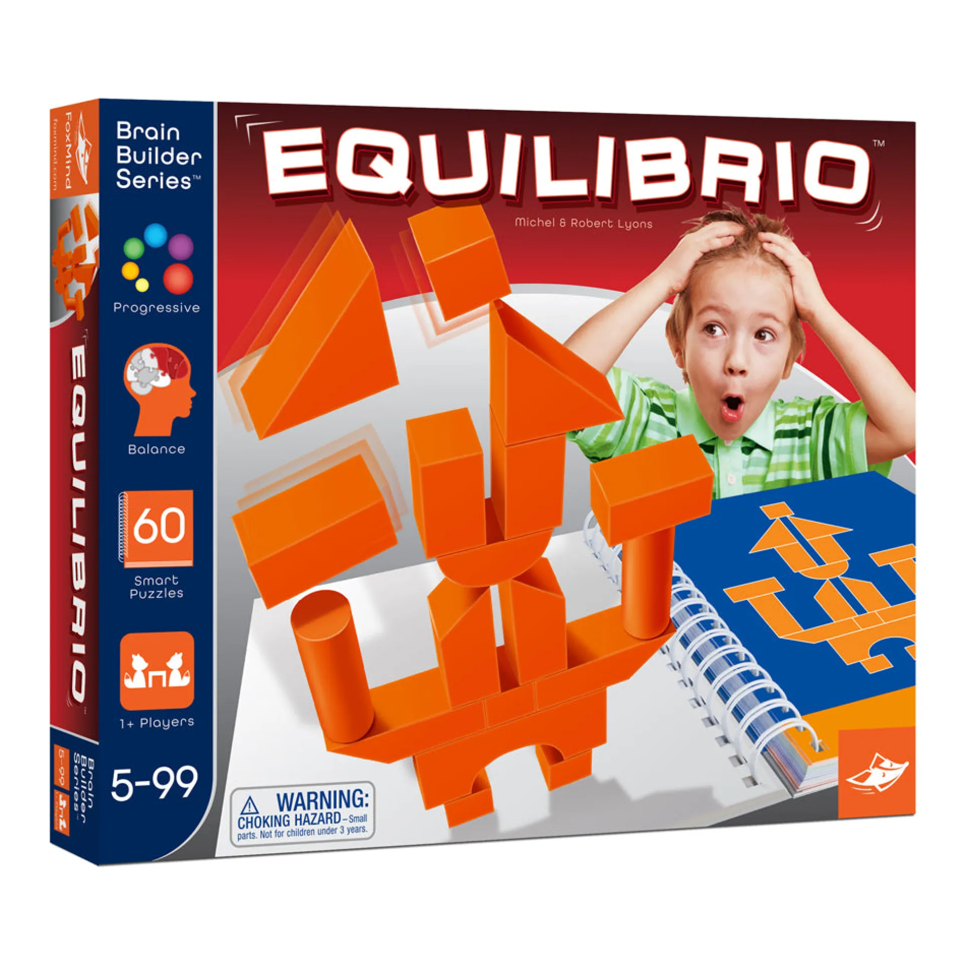 FoxMind Brain Builder Series Equilibrio Game - Spatial Visualization Puzzle