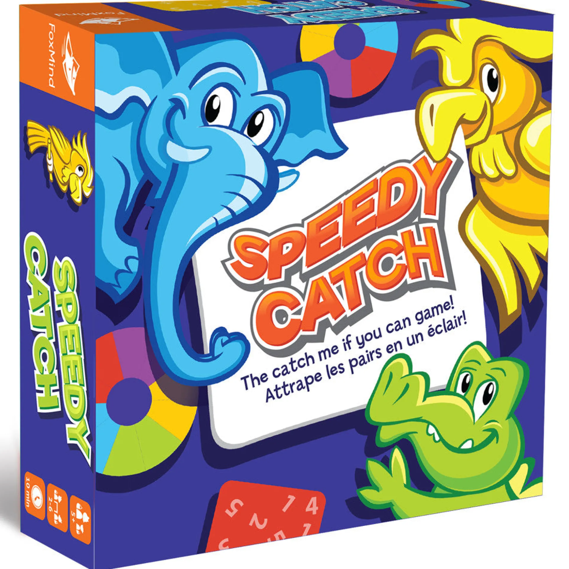 FoxMind Speedy Catch Family Card Game for Ages 5+