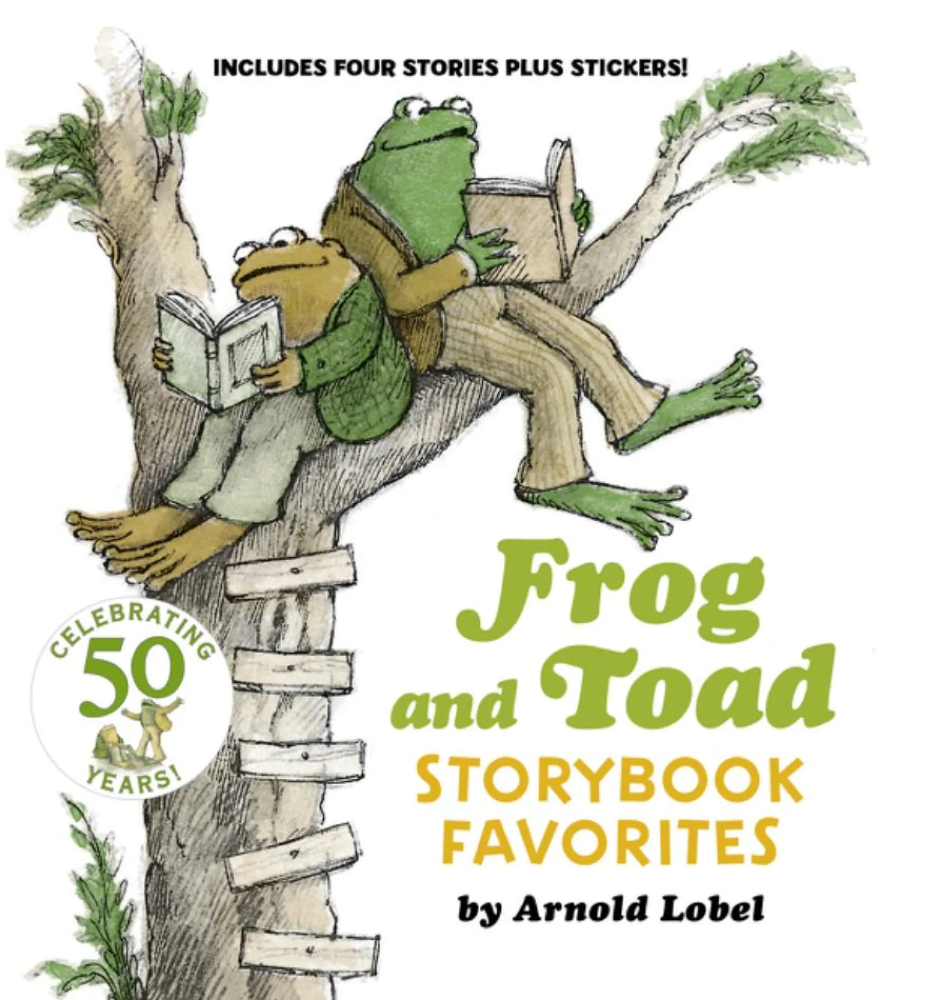 Frog and Toad Storybook Favorites - 4-in-1 Hardcover Collection with Stickers