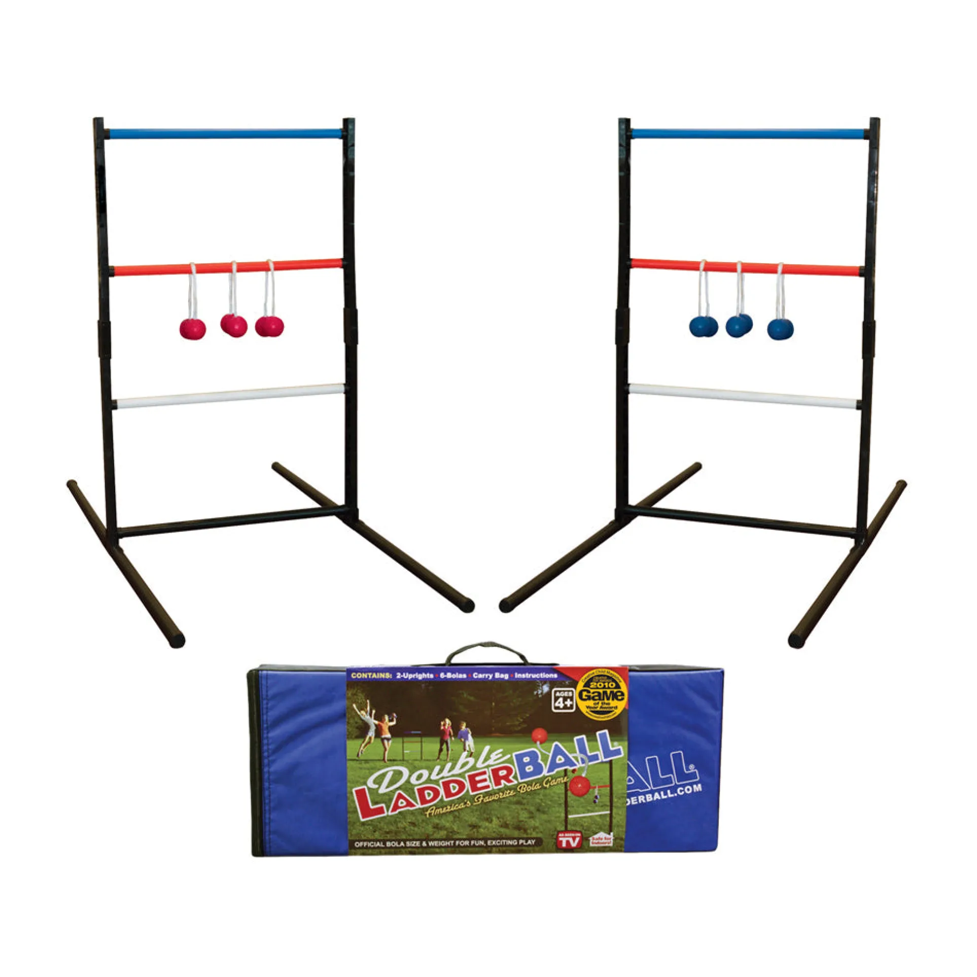 Front Porch Classics Double LadderBall Game - Outdoor Family Fun