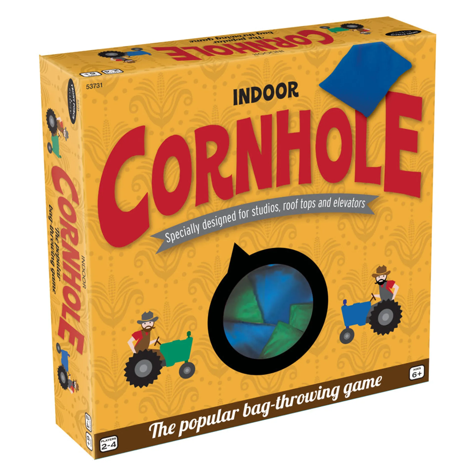 Front Porch Classics Indoor Cornhole Game Set for Family Fun