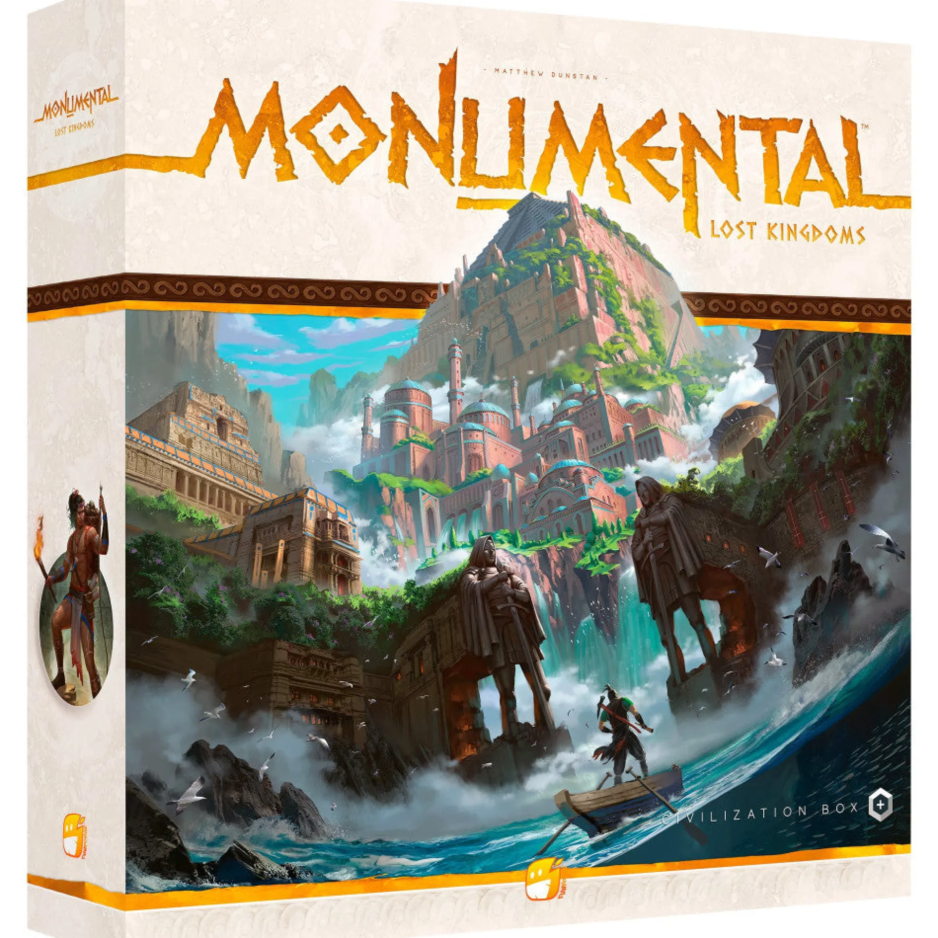 Funforge Monumental Lost Kingdoms Expansion - Civilization & Deckbuilding Game