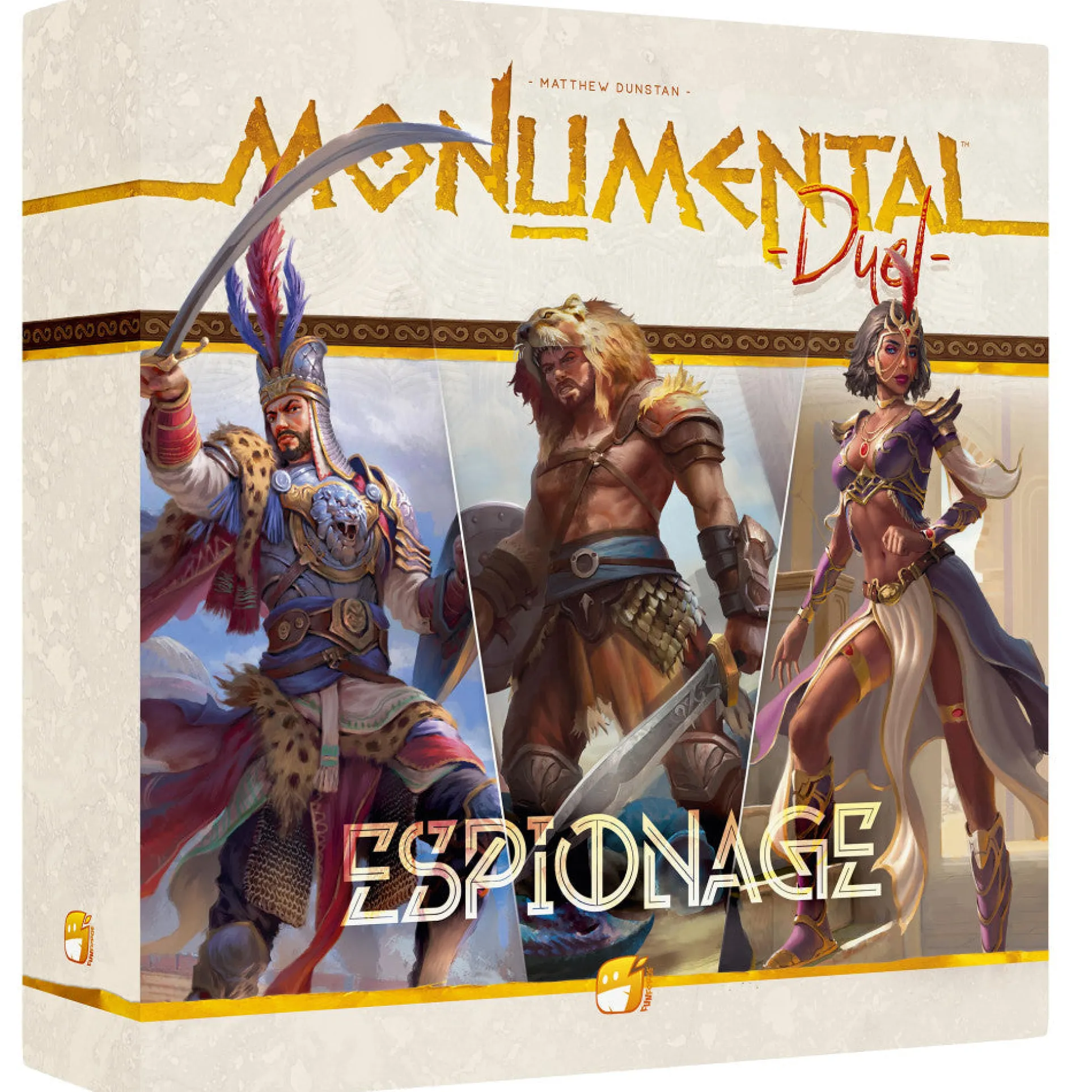Funforge Monumental Duel - Espionage Deck-Building Game