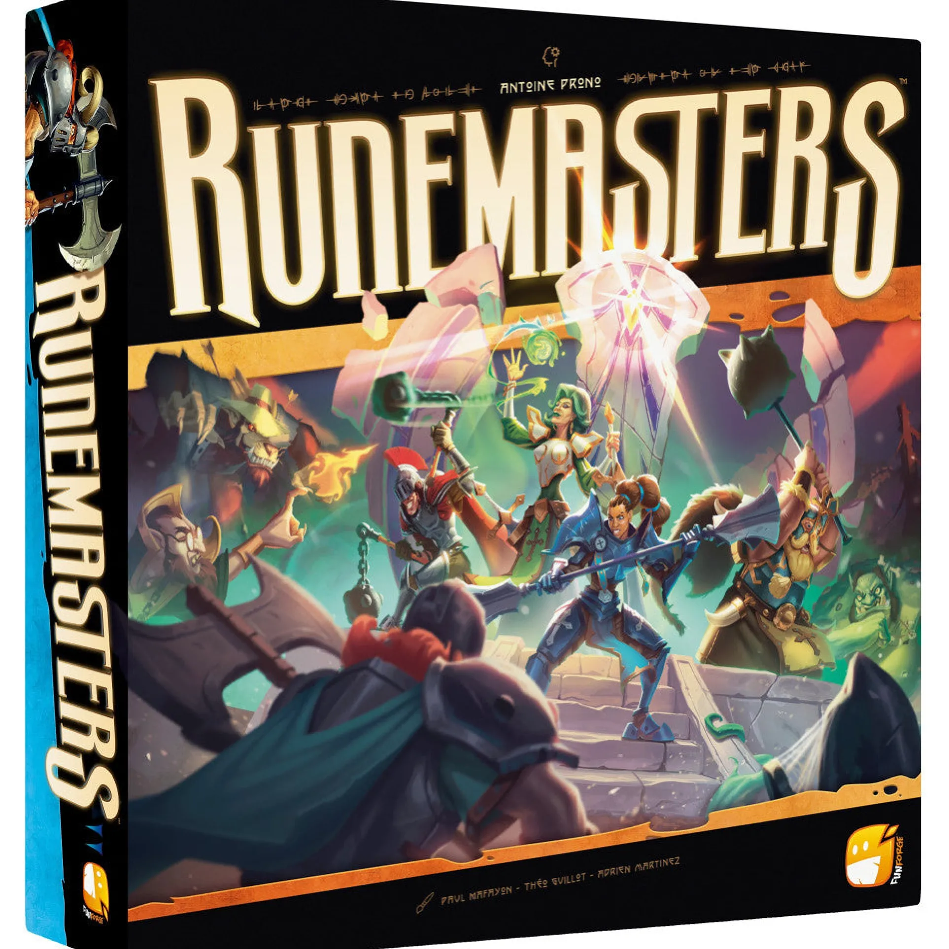 Funforge Runemasters Cooperative Fantasy Dice Board Game