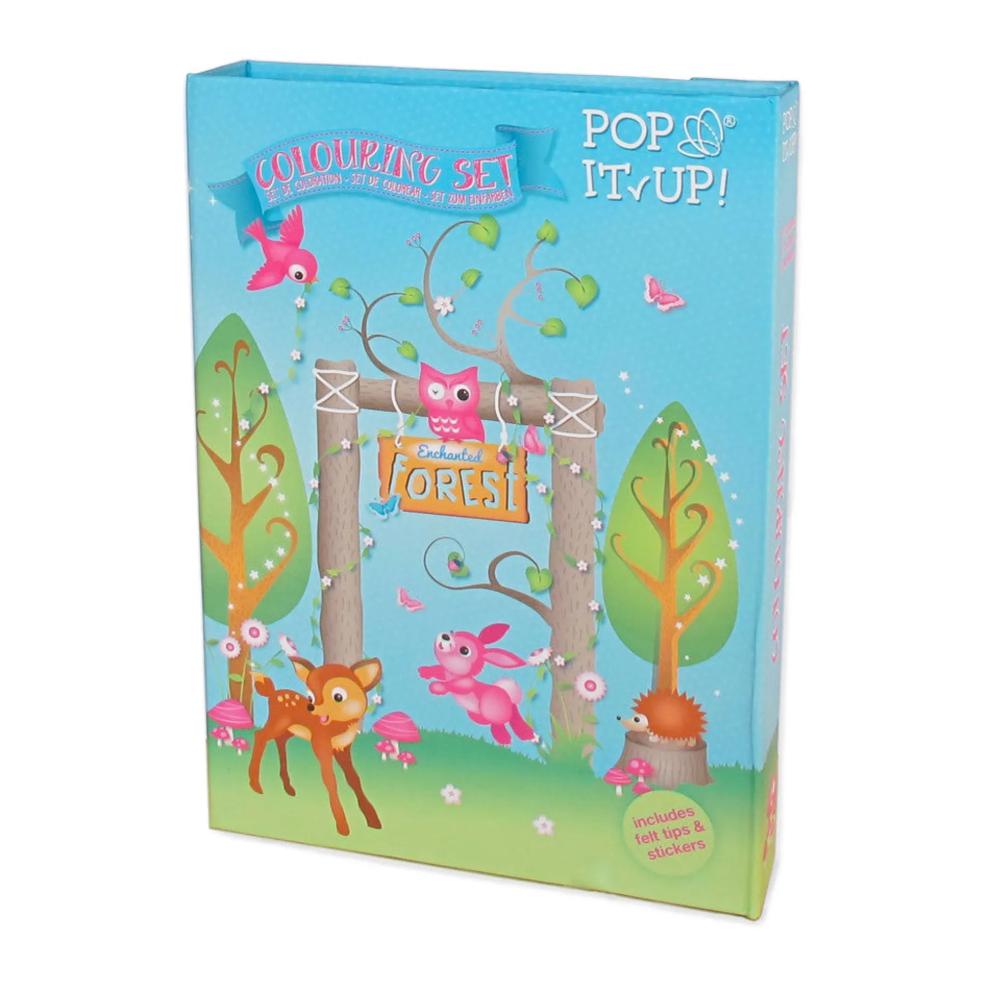 Fun2Give Enchanted Forest Pop-Up Play and Art Kit