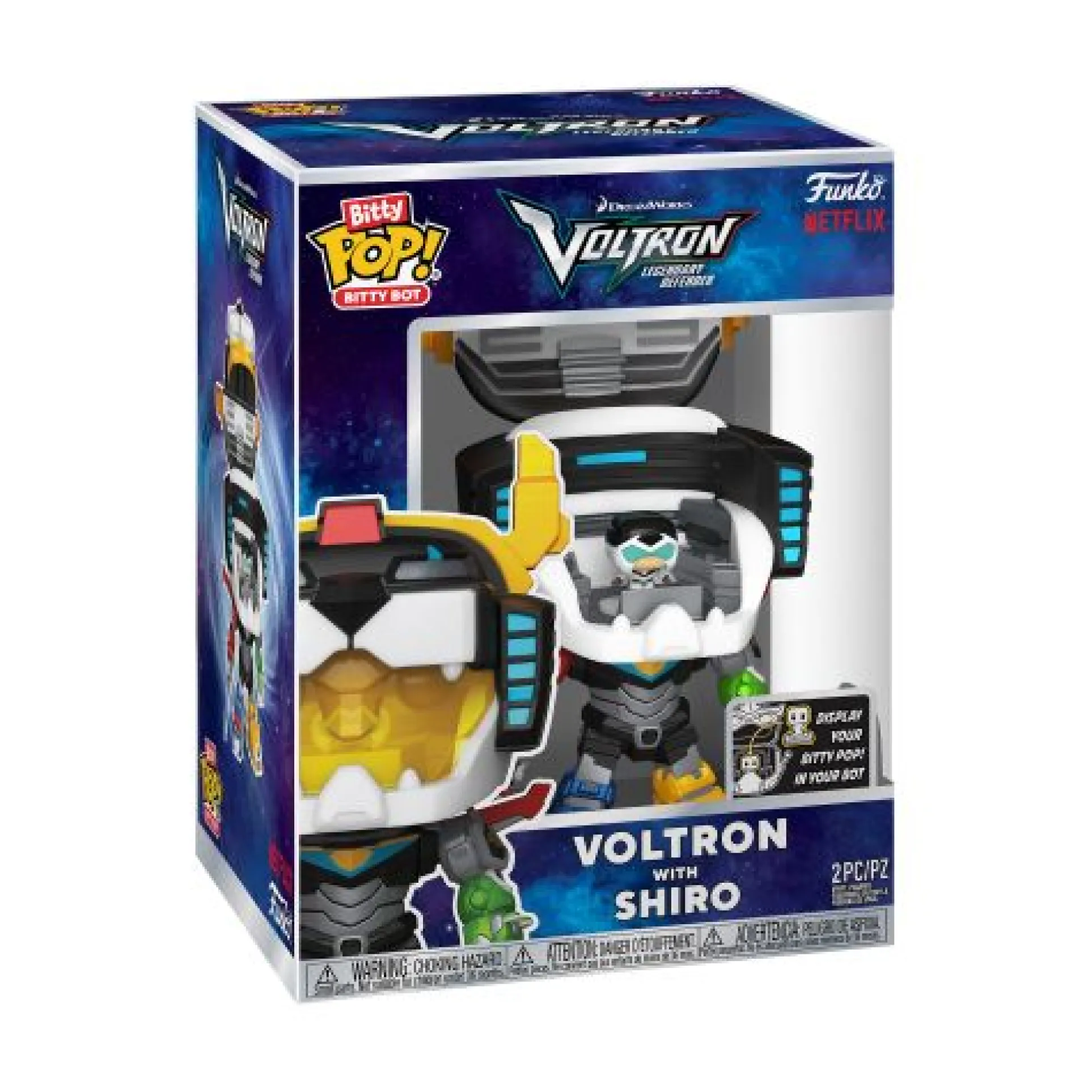 Funko Bitty POP! Voltron 4.85 inch Vinyl Figure - Shiro & Voltron