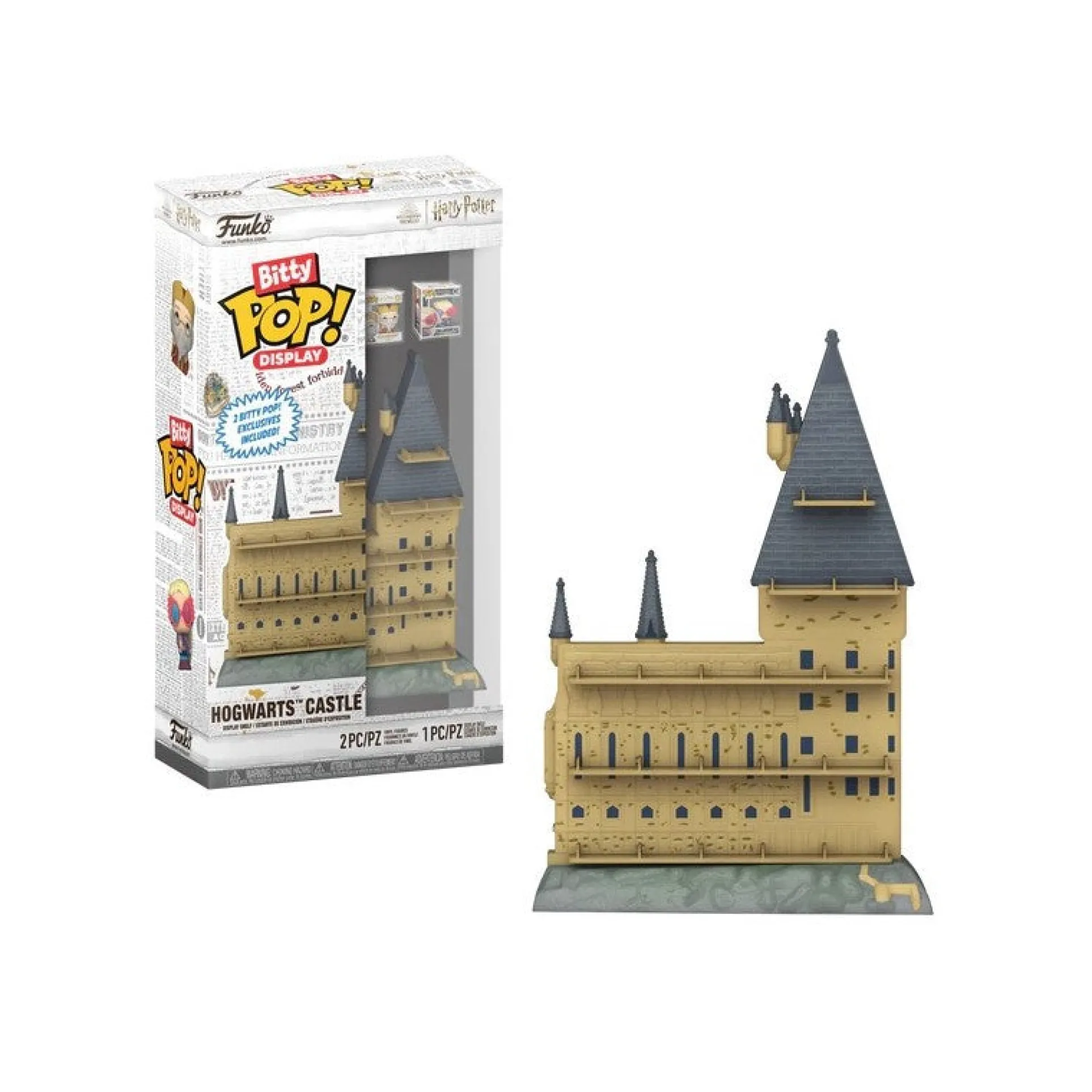 FUNKO Pop Bitty Hogwarts Castle Magical Display Case