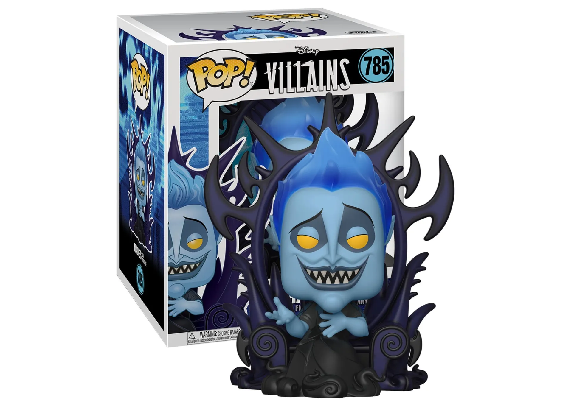 Funko POP! Deluxe: Disney Villains - Hades on Throne 6-inch Vinyl Figure