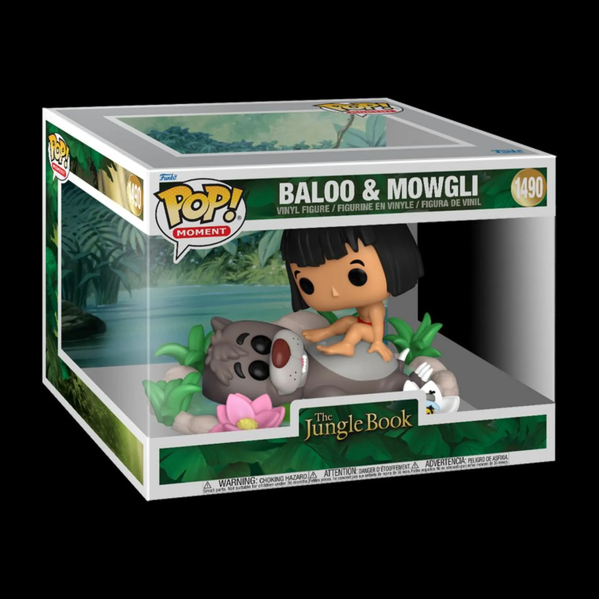 Funko POP! Disney's Jungle Book - Baloo and Mowgli Vinyl Figures