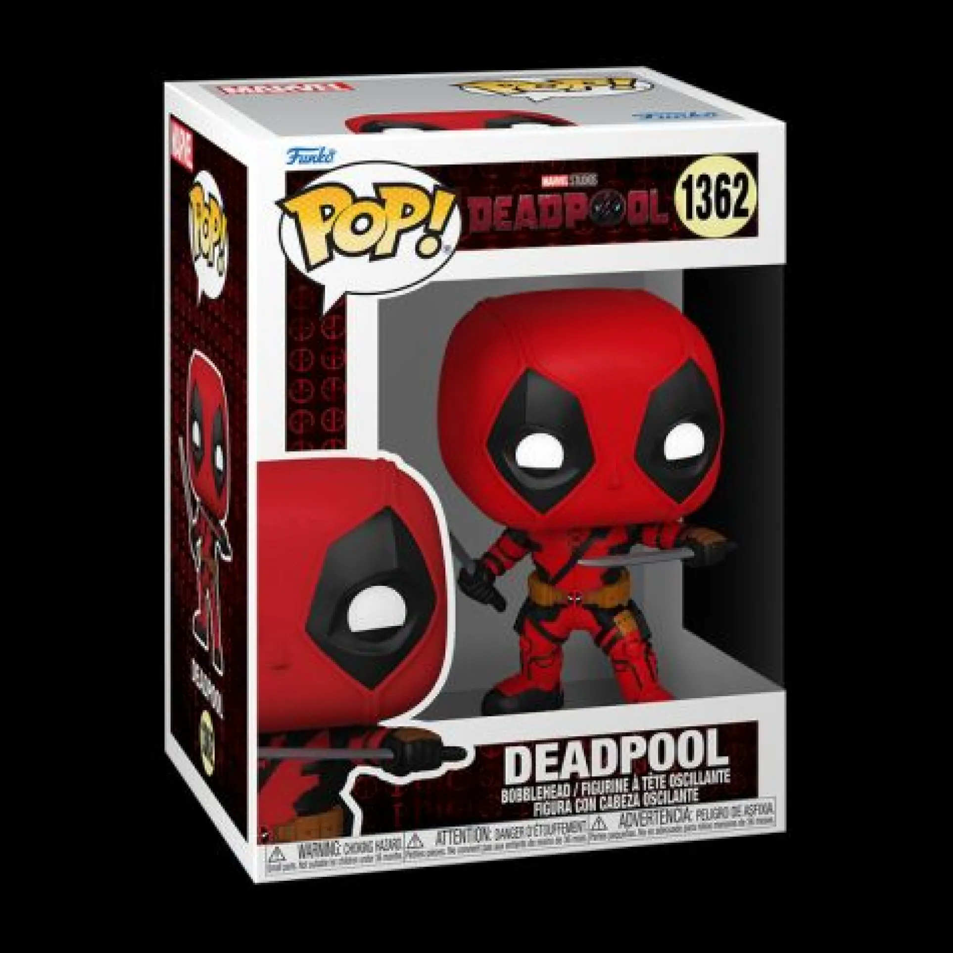 Funko POP! Marvel Deadpool 3 Vinyl Figure - 4-inch Deadpool Collectible