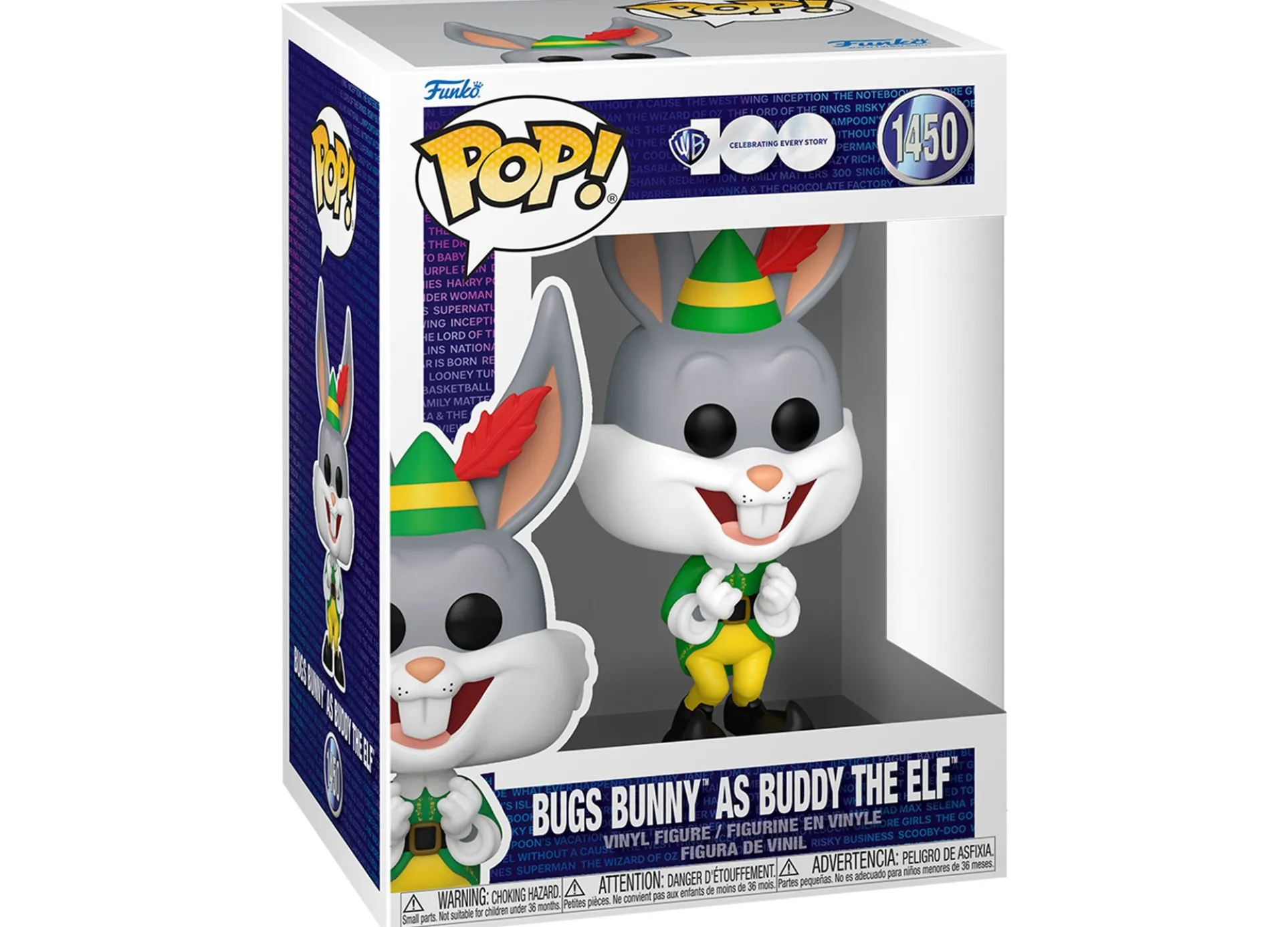 Funko POP Movies: WB100 - Bugs as Buddy - Elf Edition