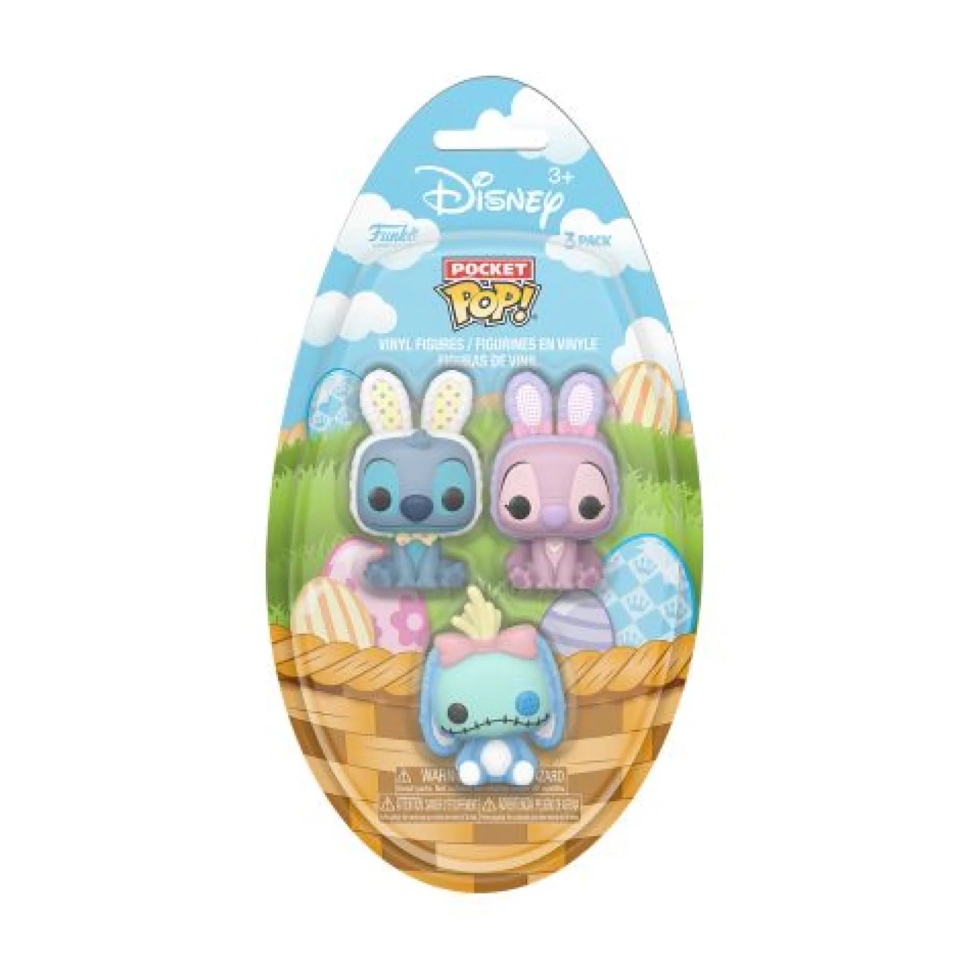 Funko PP Lilo & Stitch Easter 3-Pack with Display