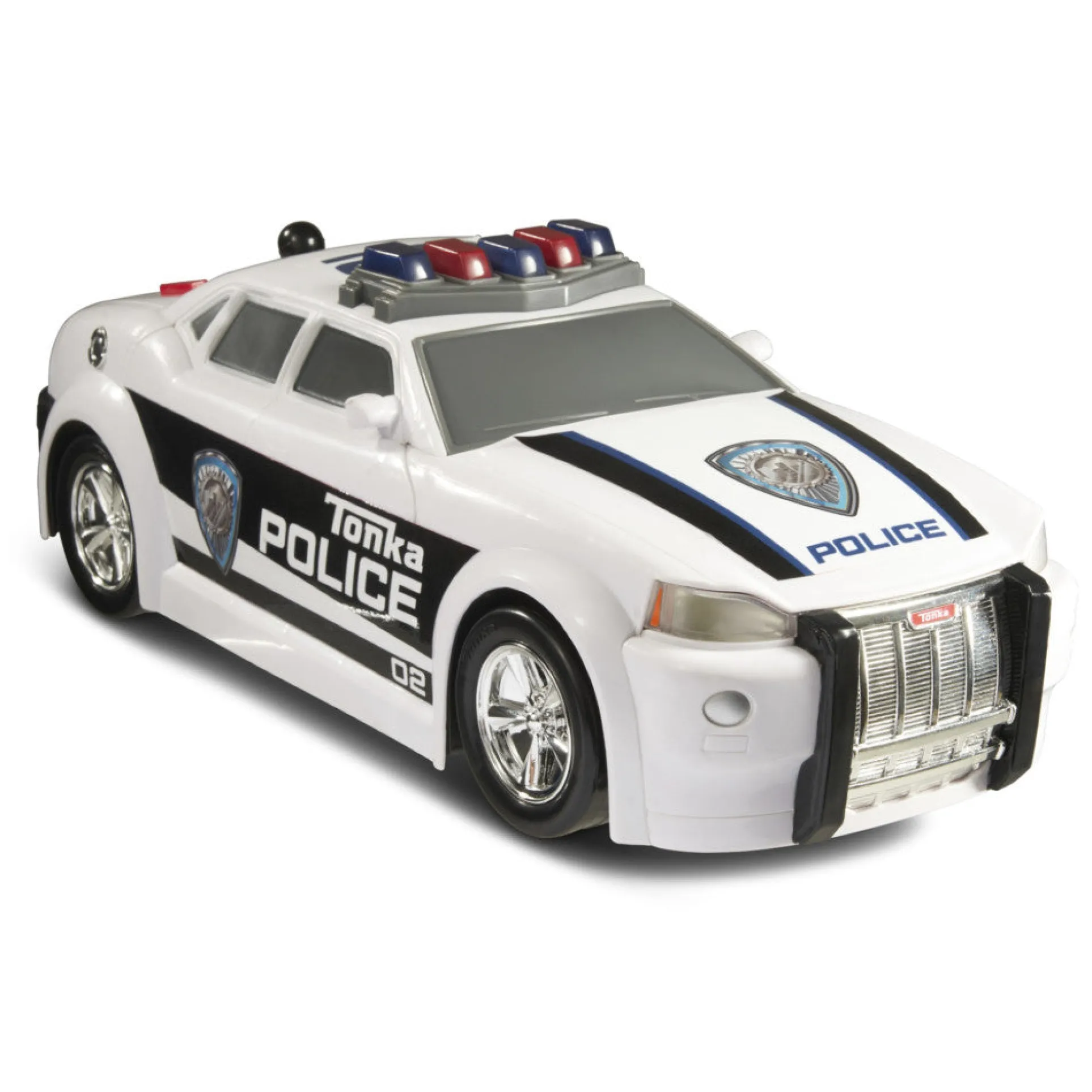 Funrise Tonka Mighty Motorized Police Cruiser with Lights and Sounds