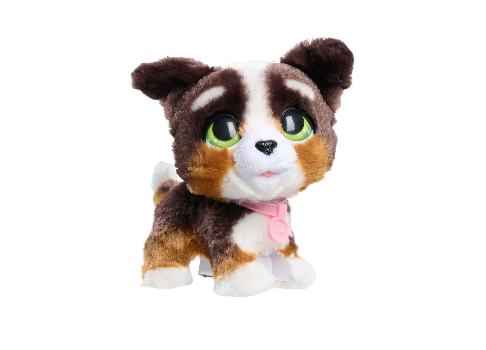 FurReal Walk-A-Lots Bernedoodle Interactive Plush Puppy Toy