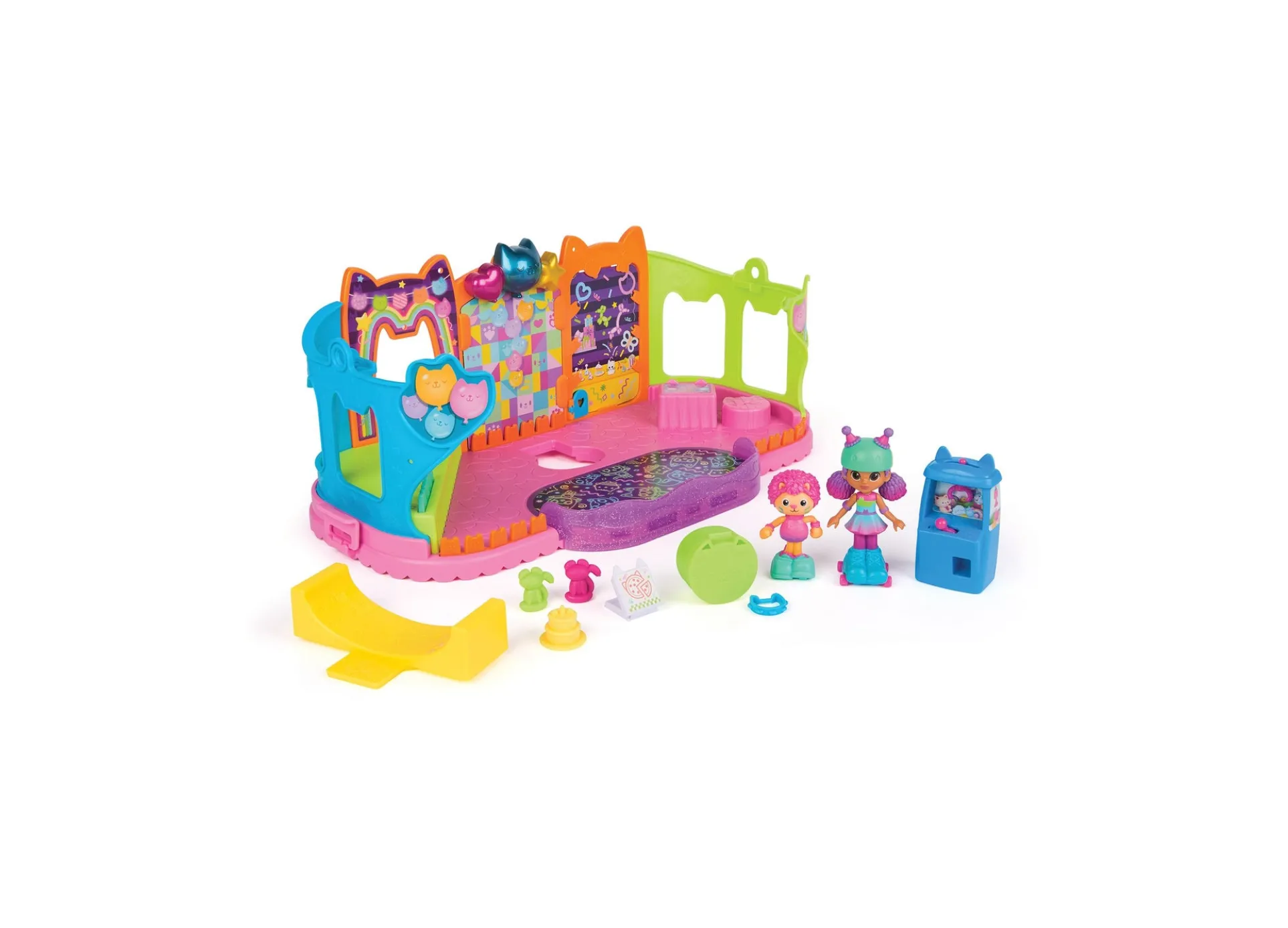 Gabby's Dollhouse Party Room Playset with Exclusive Toy Figures