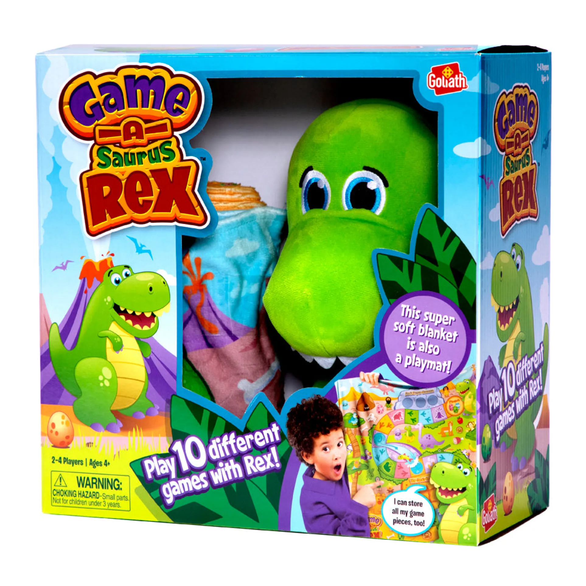 Game-A-Saurus Rex Interactive Plush and Board Game