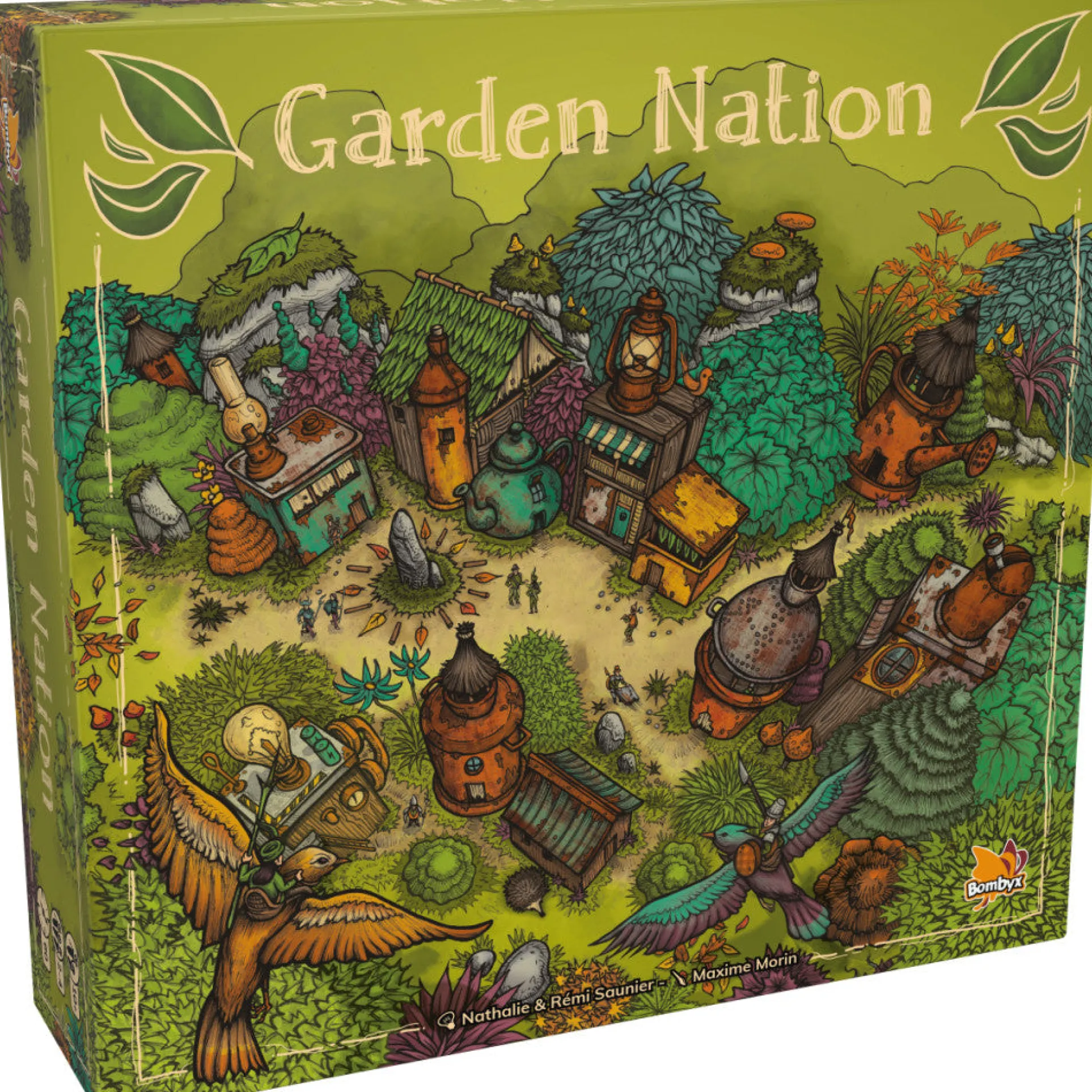 Garden Nation Strategy Board Game by Nathalie & R√©mi Saunier