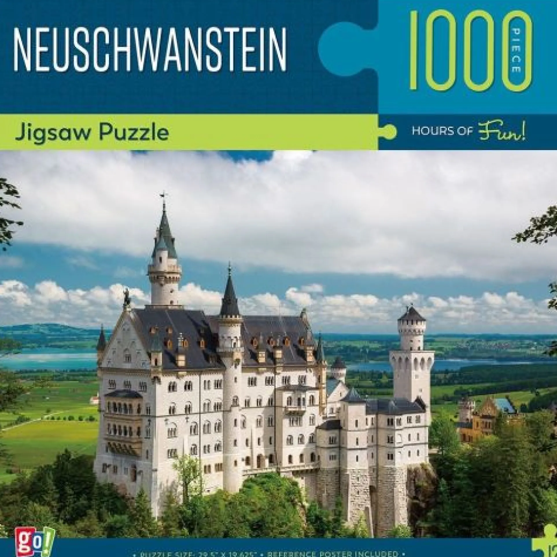 GC Enchanted Neuschwanstein Castle Jigsaw Puzzle - 1000 pc