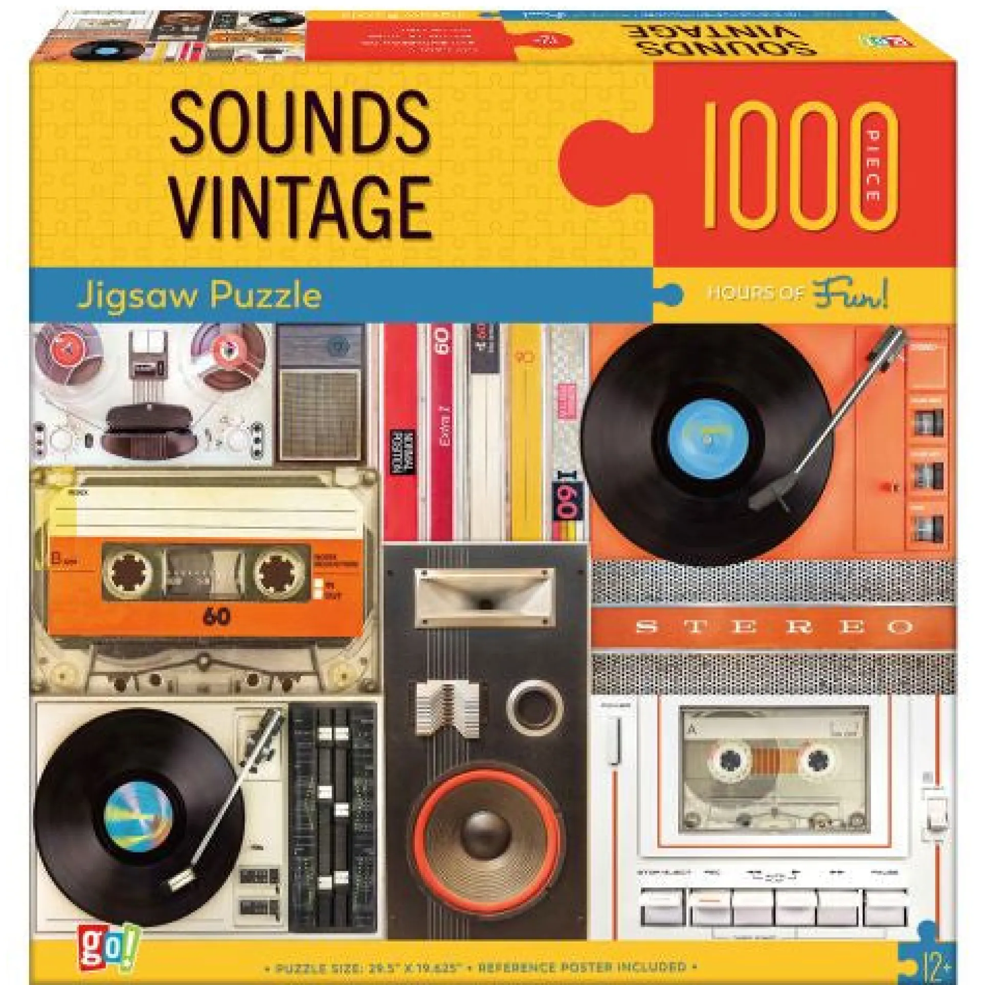 GC Retro Vinyl Record Jigsaw Puzzle - 1000 pc