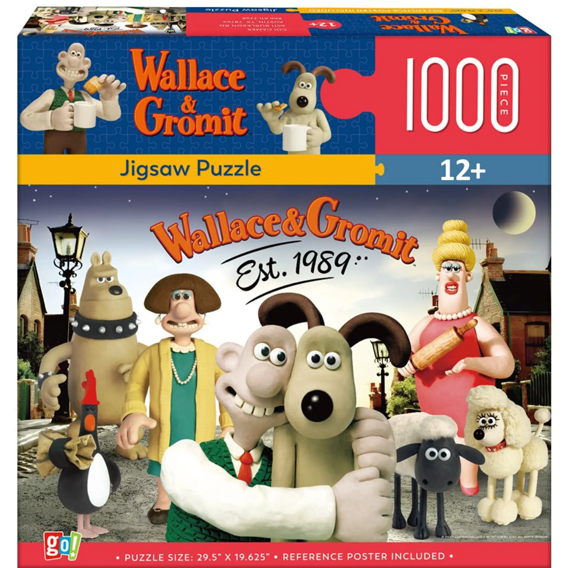 GC Wallace And Gromit Grand Adventures 1000pc Puzzle